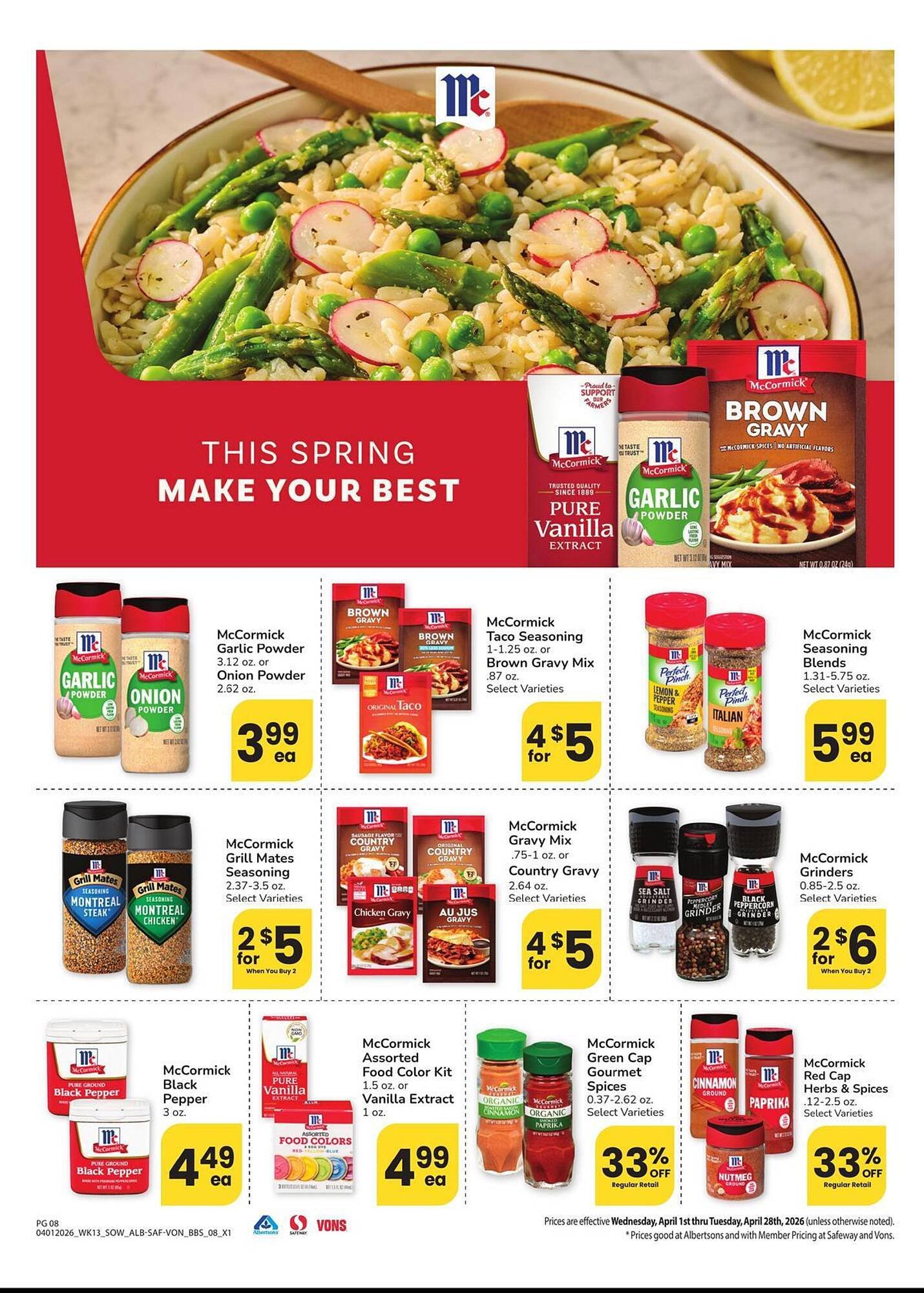 Safeway weekly ad