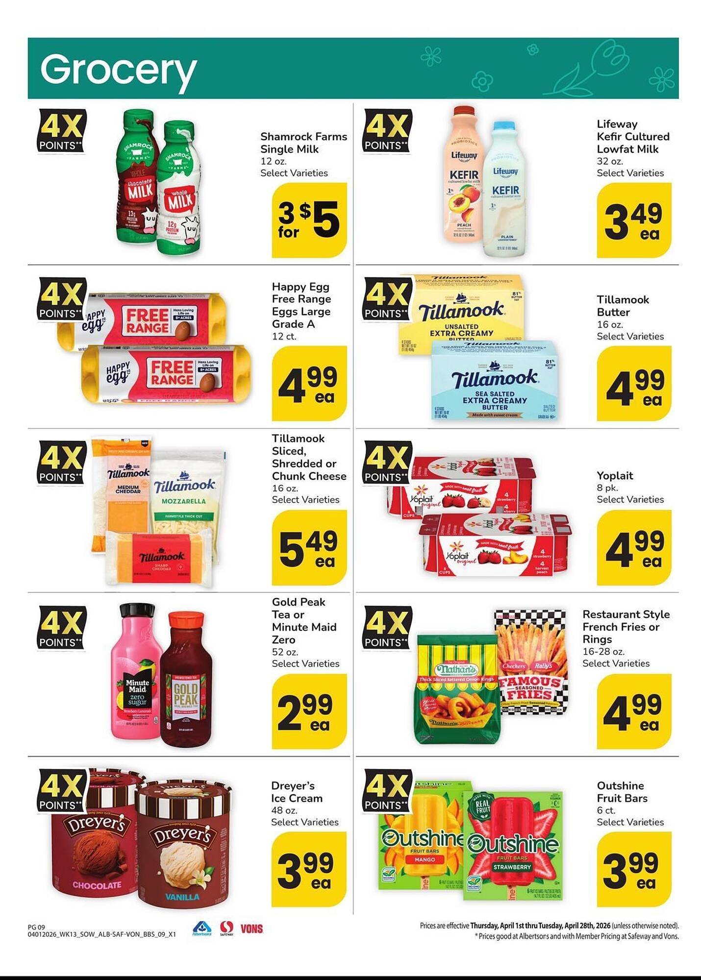 Safeway weekly ad