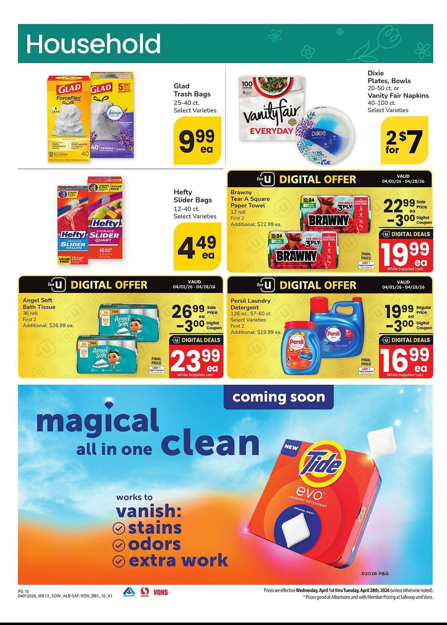 Safeway weekly ad