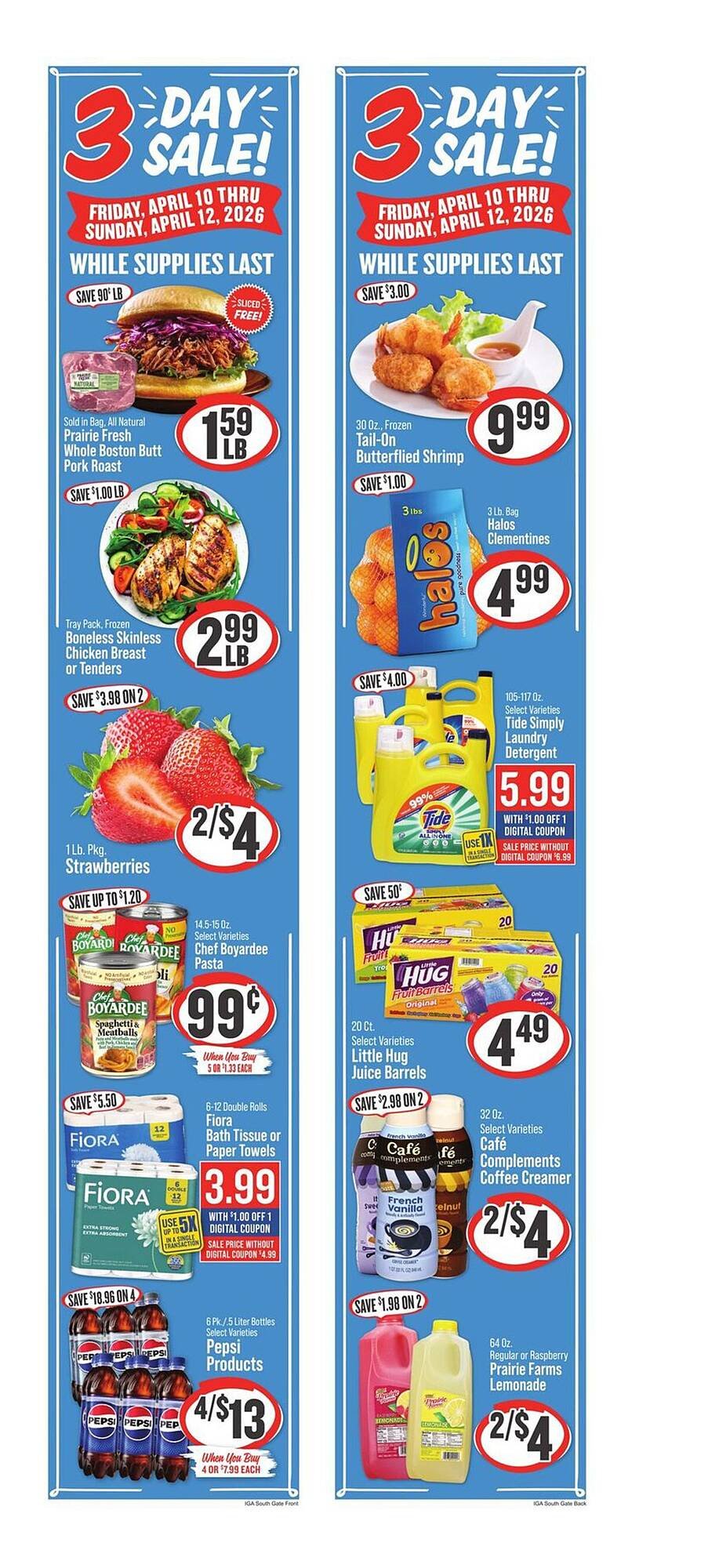 IGA weekly ad
