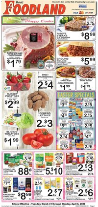 Foodland weekly ad