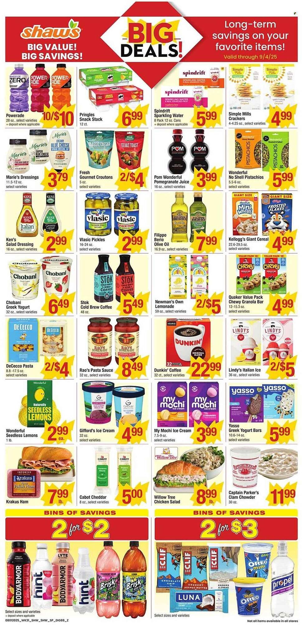 Shaw&#039;s Weekly Ad (2025-08-03 - 2025-09-04) | 1