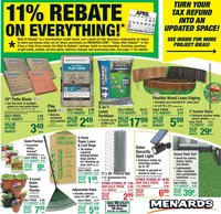 Menards weekly ad