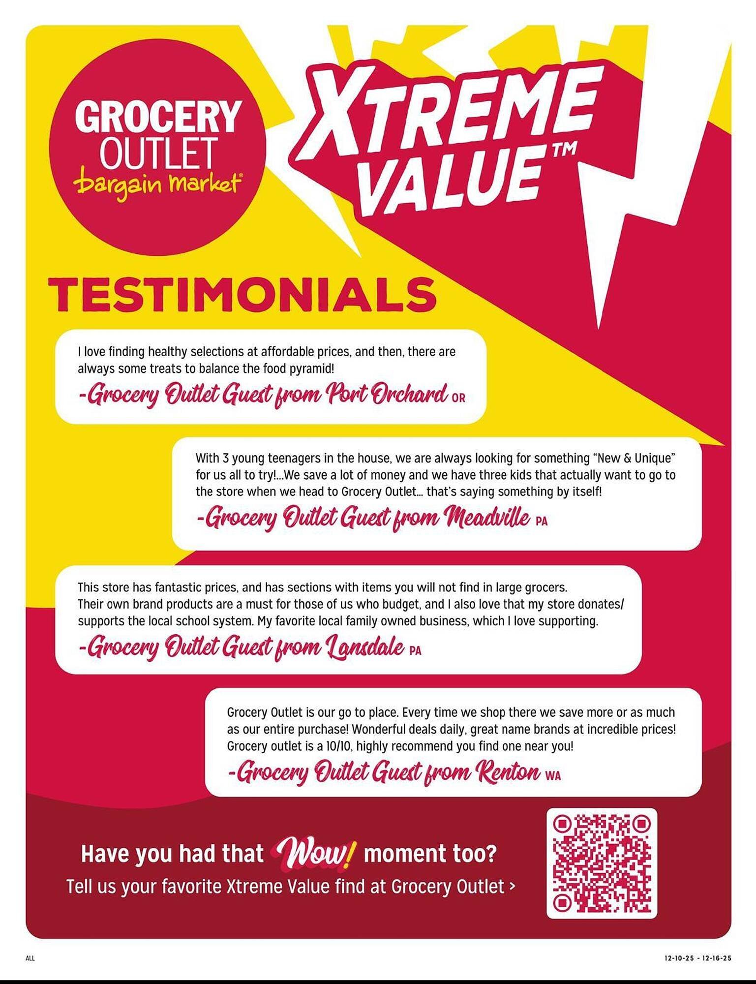 Grocery Outlet weekly ad