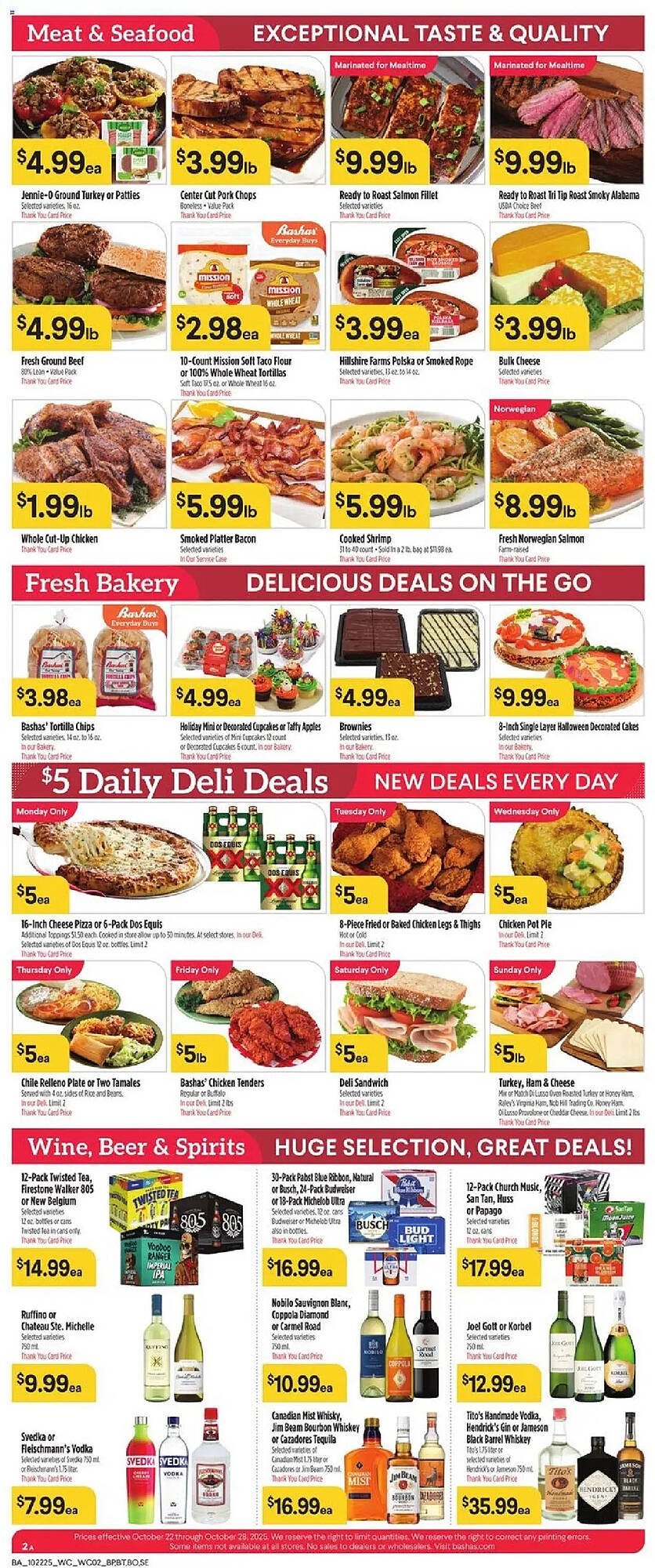 Bashas&#039; weekly ad (2025-10-22 - 2025-10-28) | 2