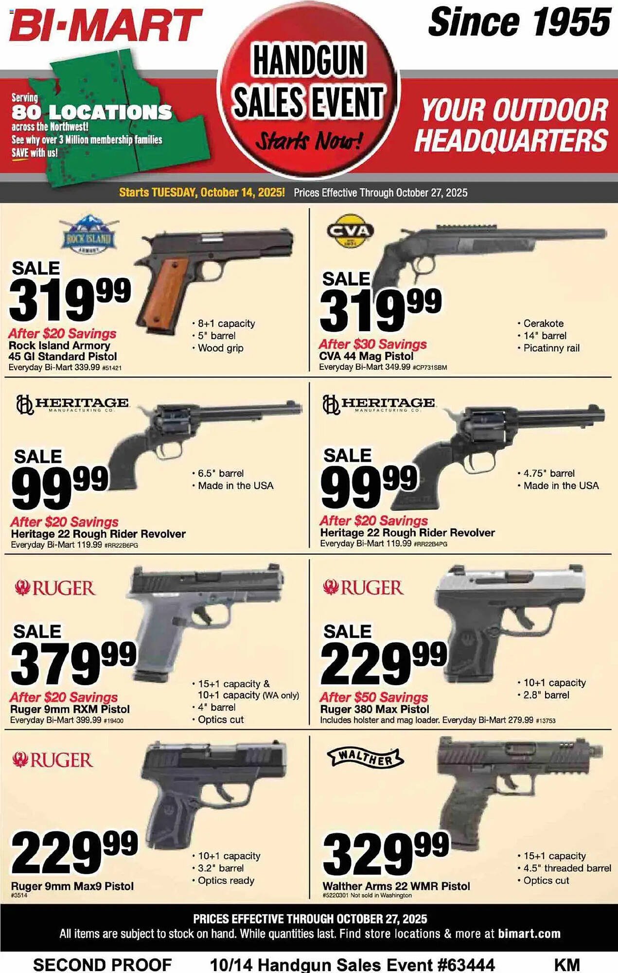 Bi-Mart weekly ad (2025-10-14 - 2025-10-28) | 1