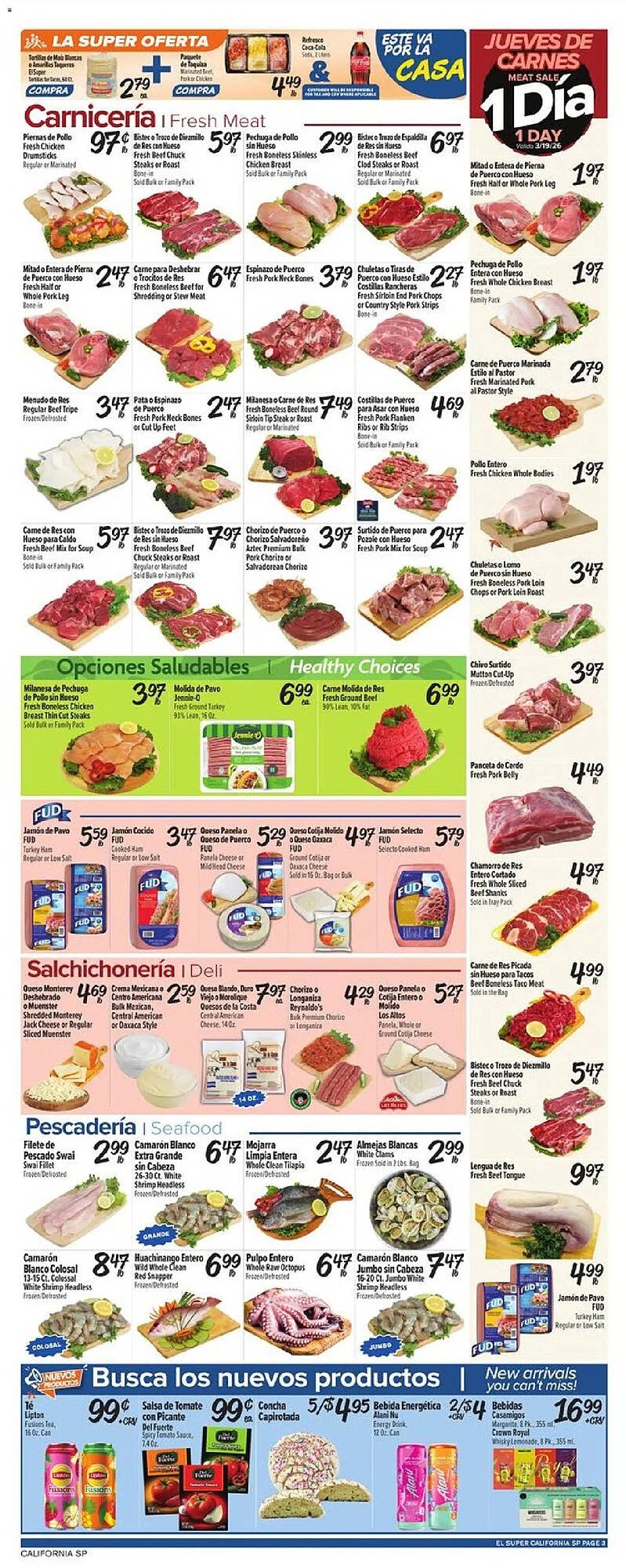 El Super weekly ad
