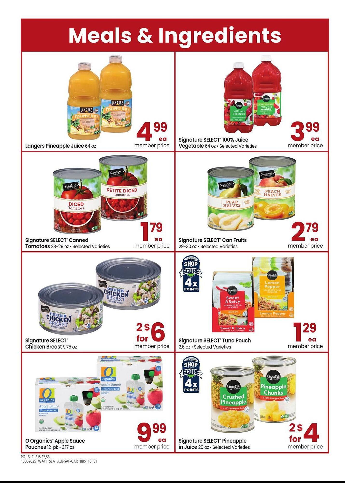 Safeway weekly ad (2025-10-06 - 2025-11-02) | 16