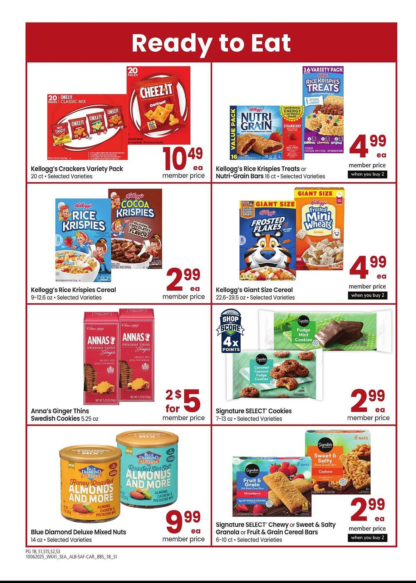 Safeway weekly ad (2025-10-06 - 2025-11-02) | 18