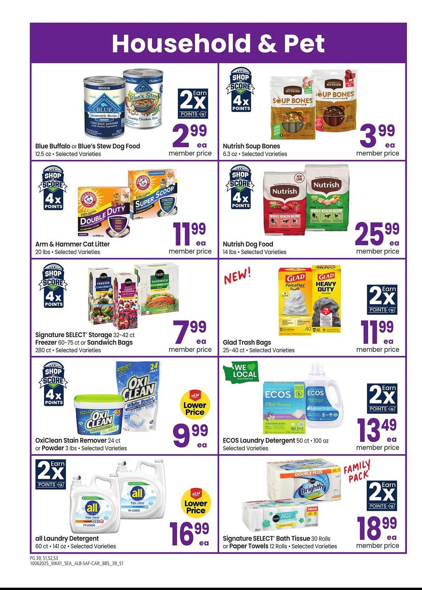 Safeway weekly ad (2025-10-06 - 2025-11-02) | 39