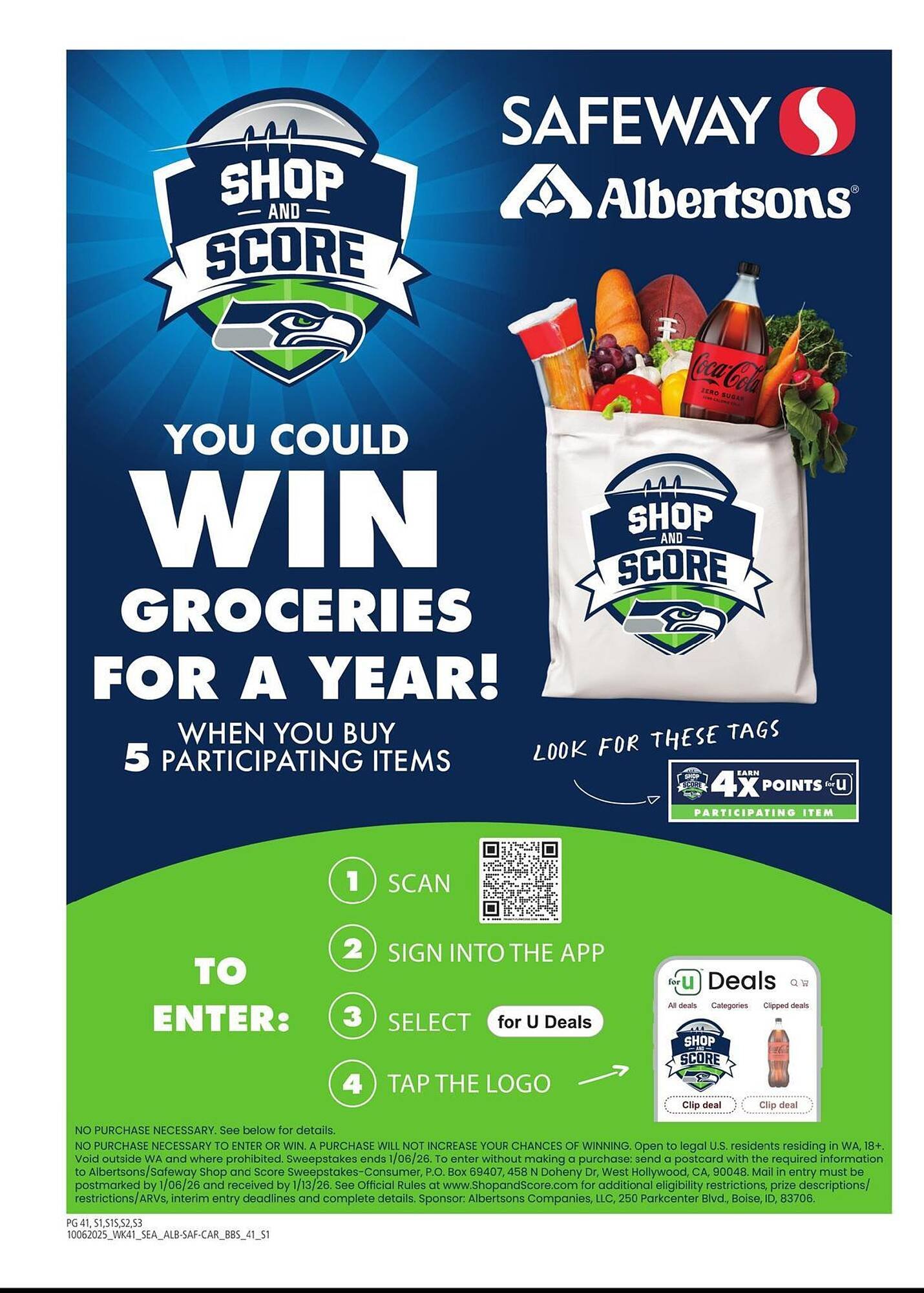Safeway weekly ad (2025-10-06 - 2025-11-02) | 41