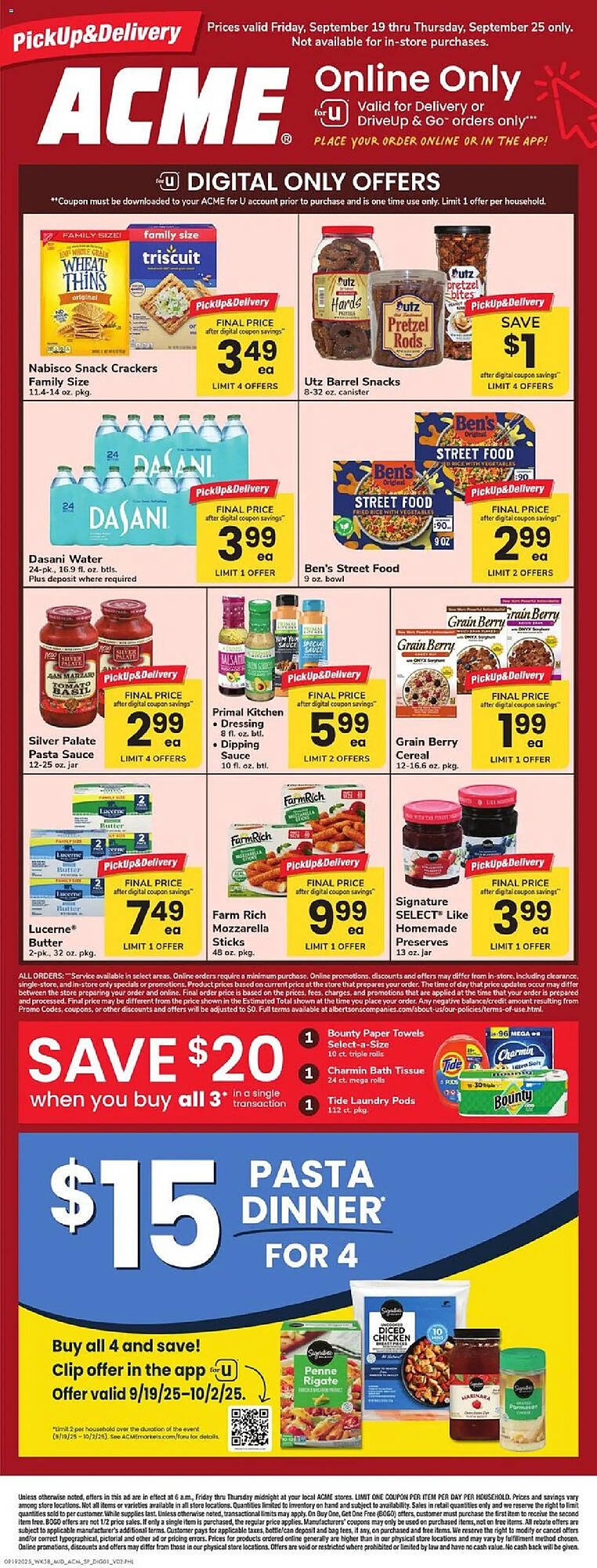 ACME weekly ad (2025-09-19 - 2025-09-25) | 1