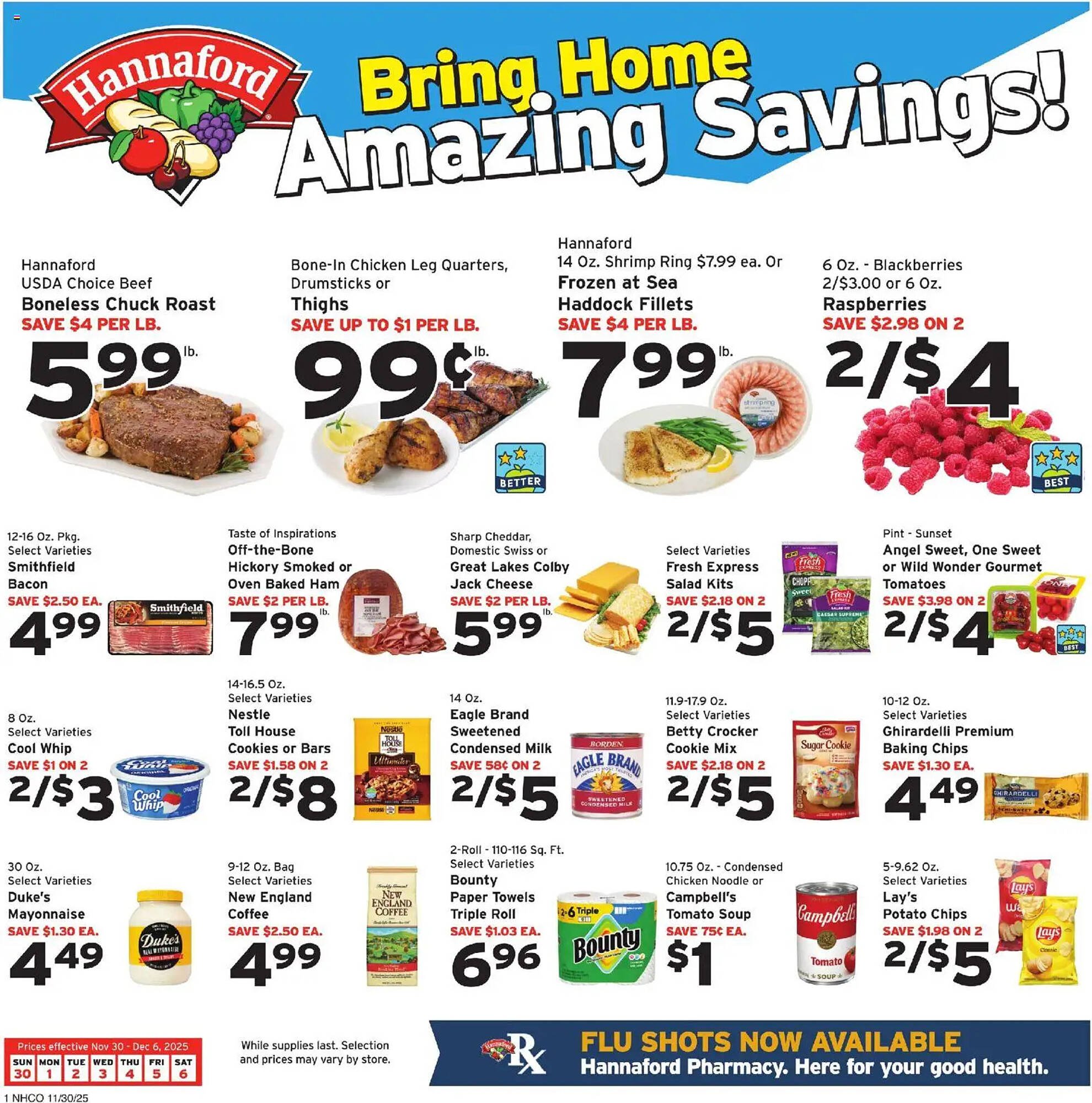 Hannaford flyer