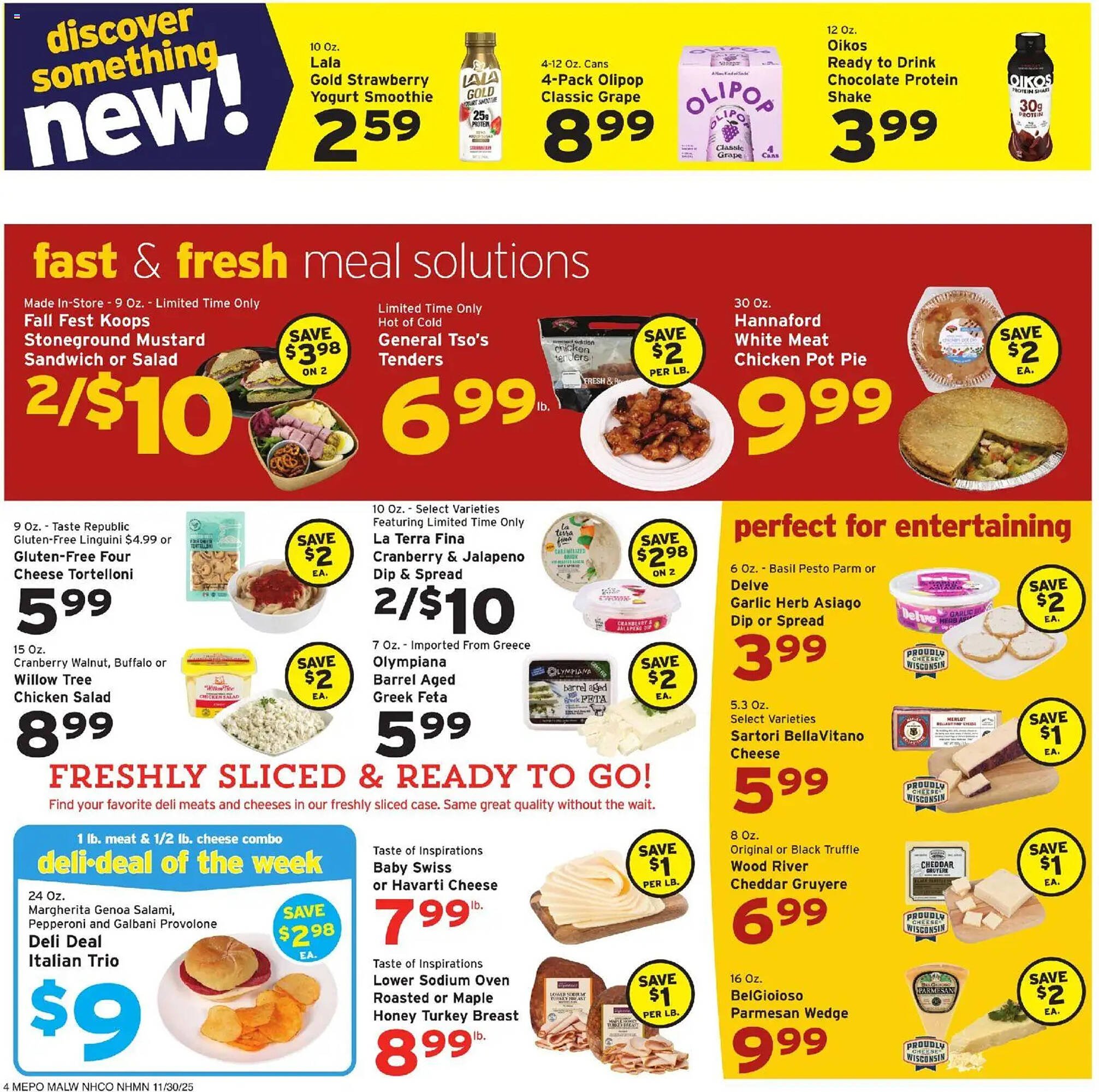 Hannaford flyer