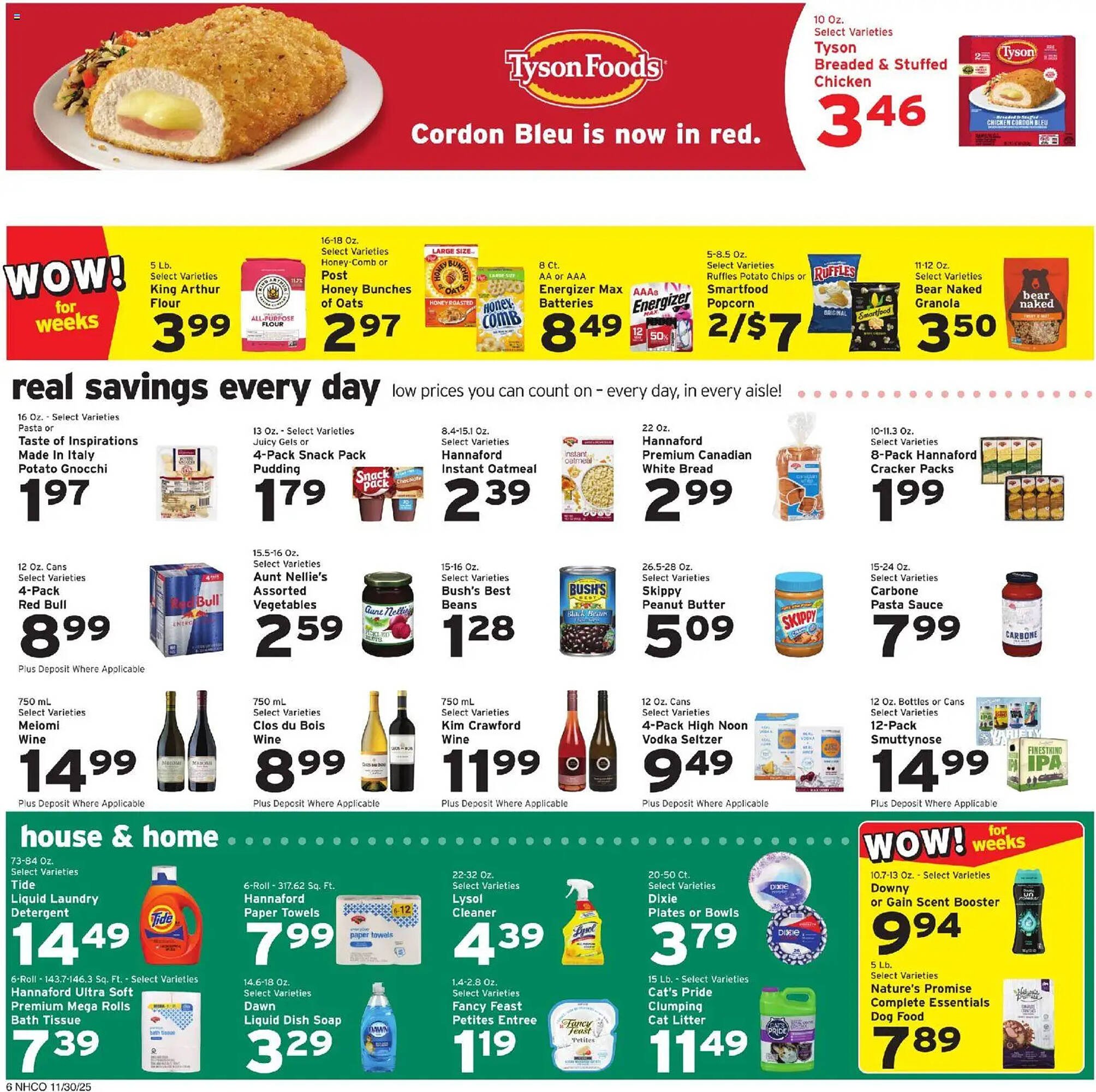 Hannaford flyer