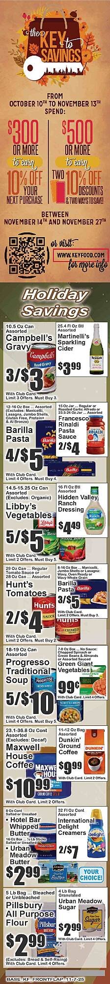 Key Food circular (2025-11-07 - 2025-11-13) | 2