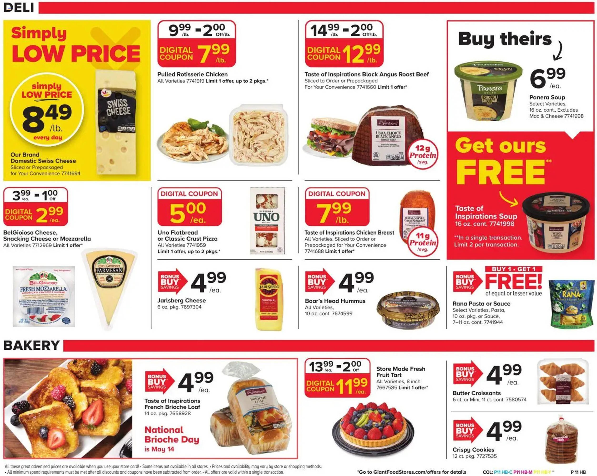 GIANT weekly ad