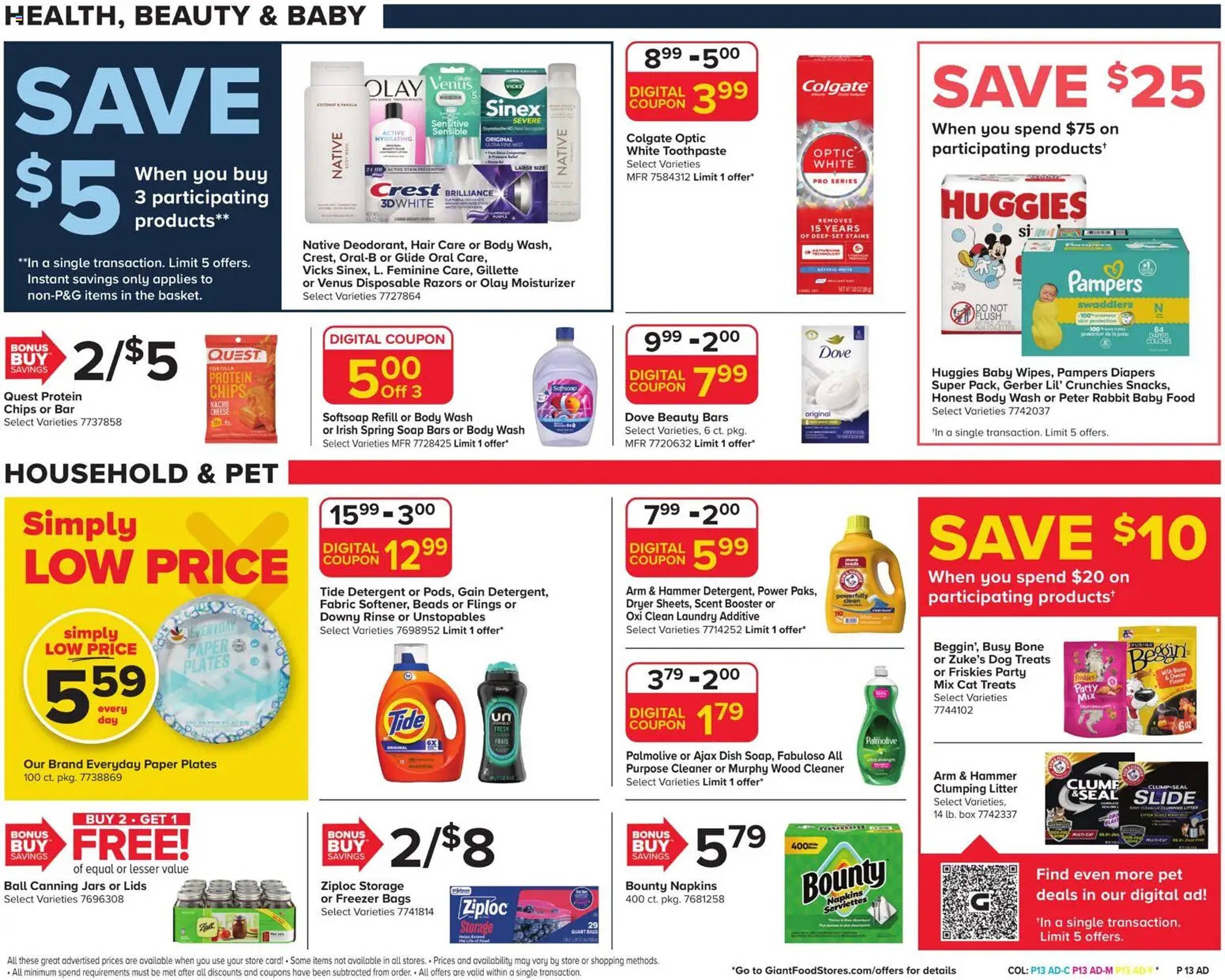 GIANT weekly ad