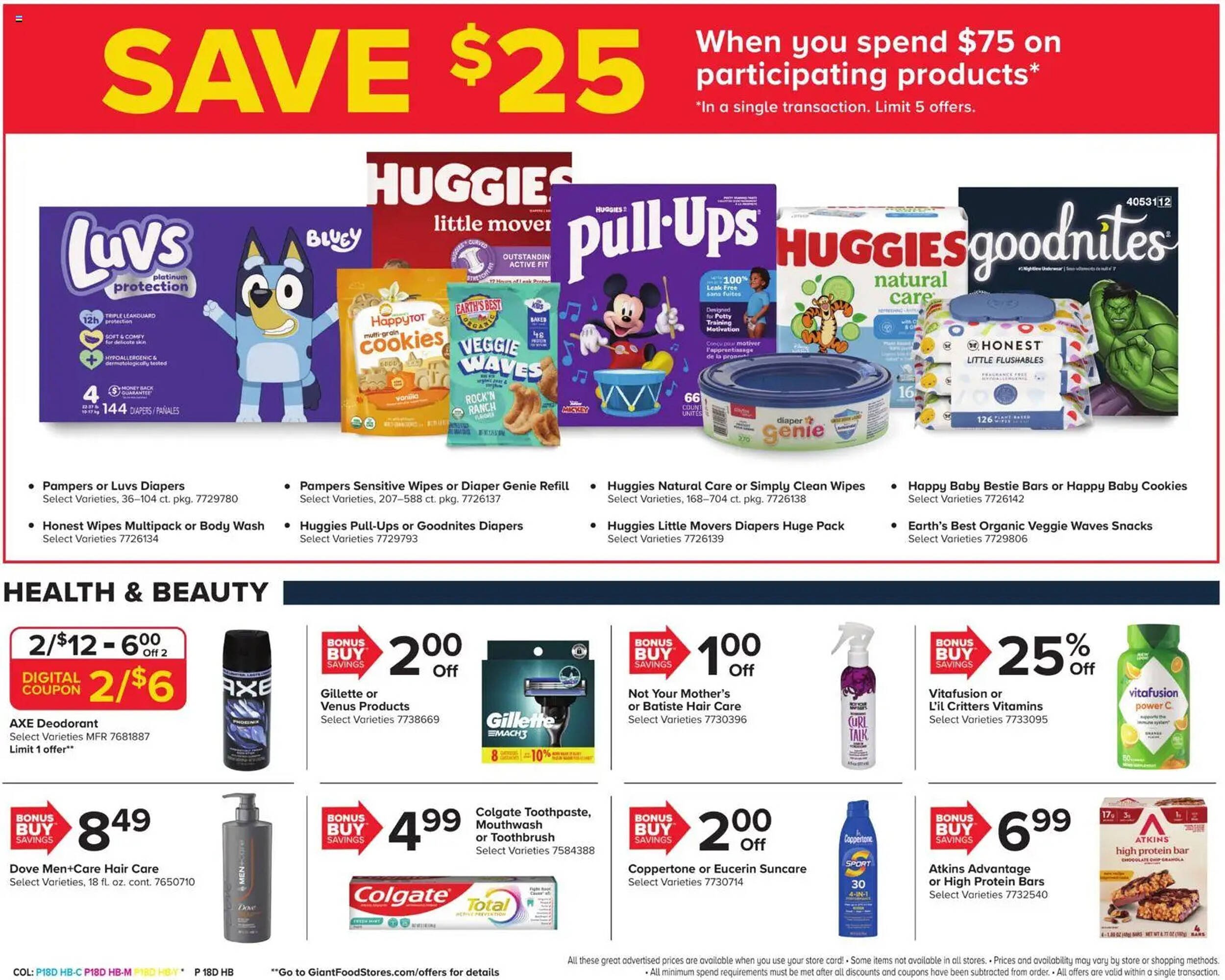 GIANT weekly ad