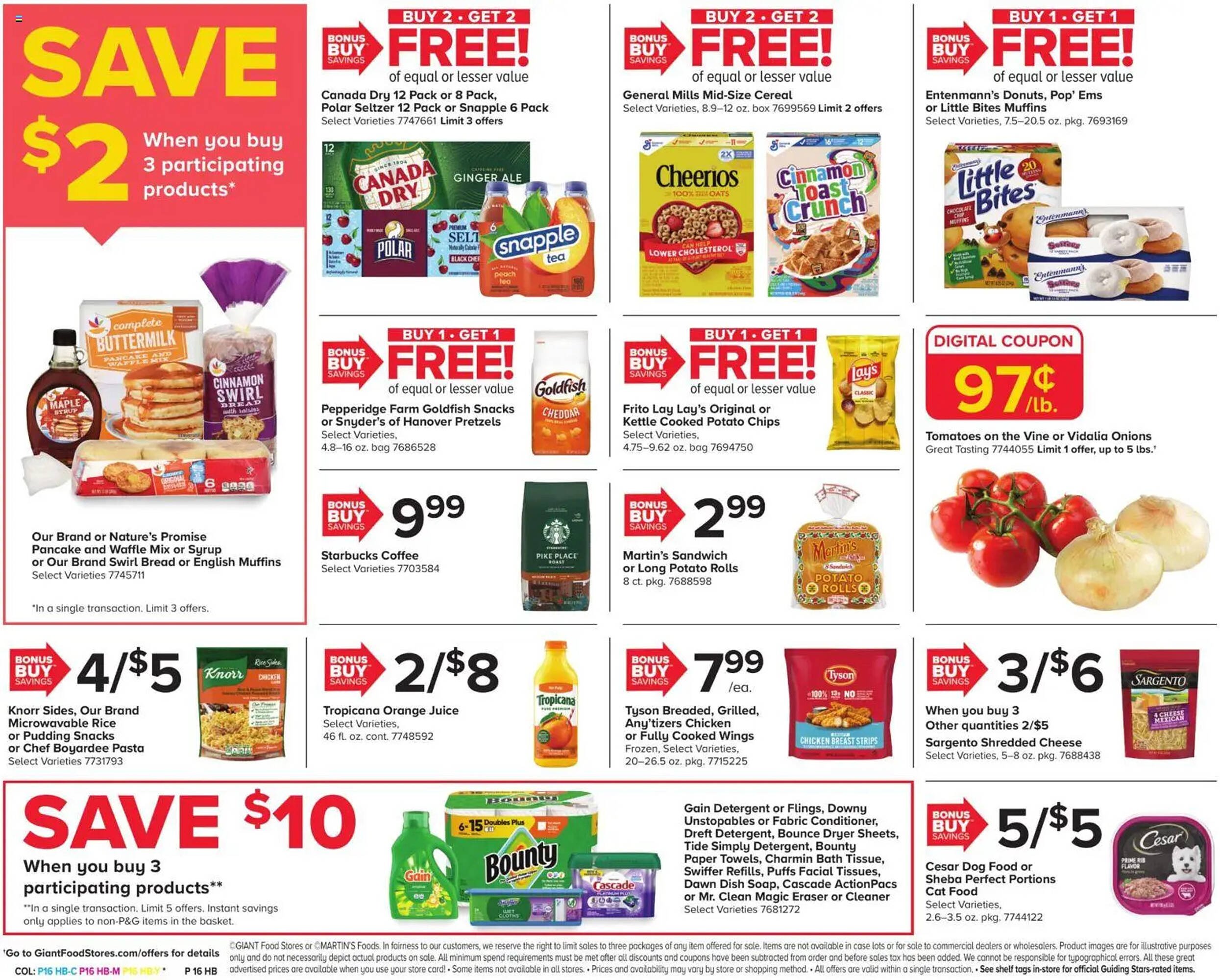 GIANT weekly ad