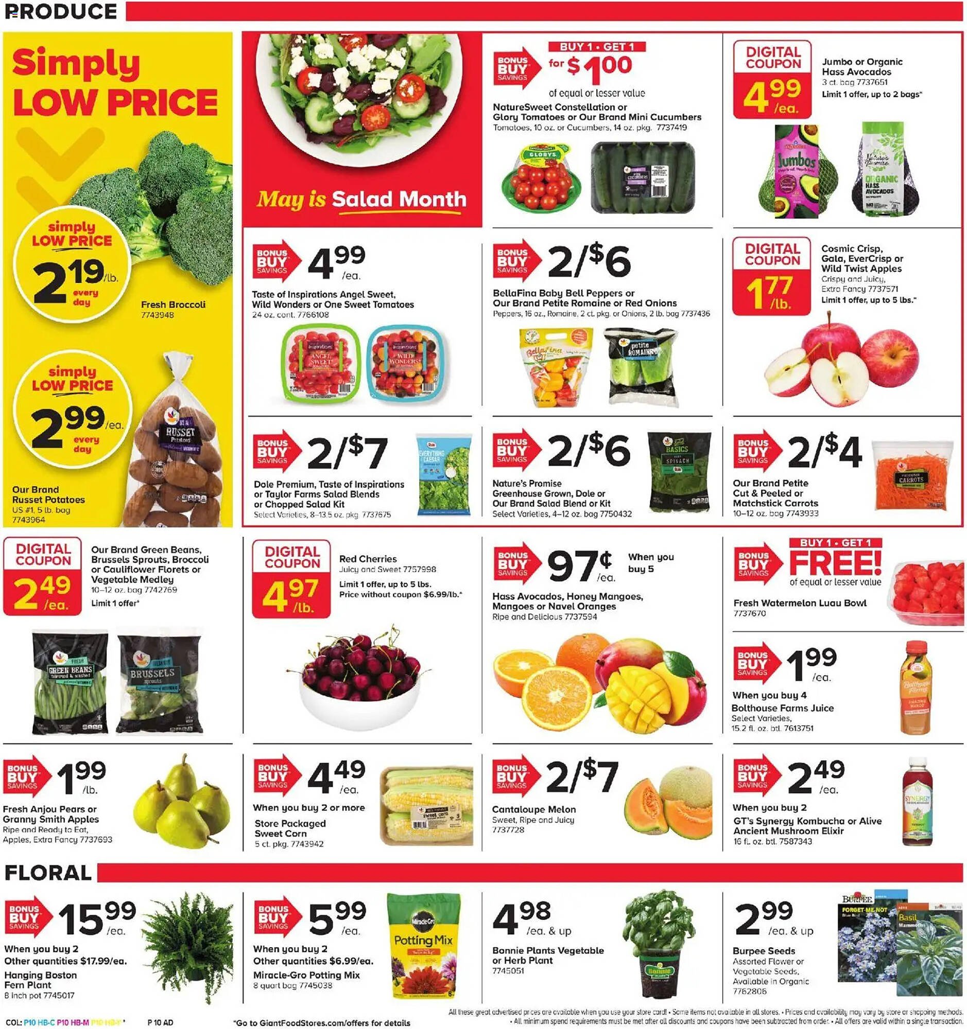 GIANT weekly ad