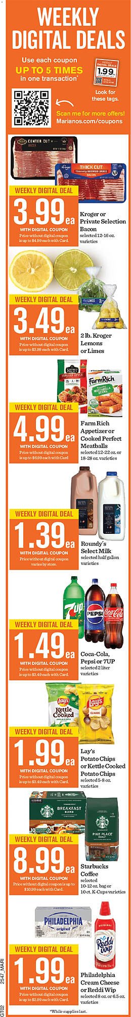 Mariano's weekly ad