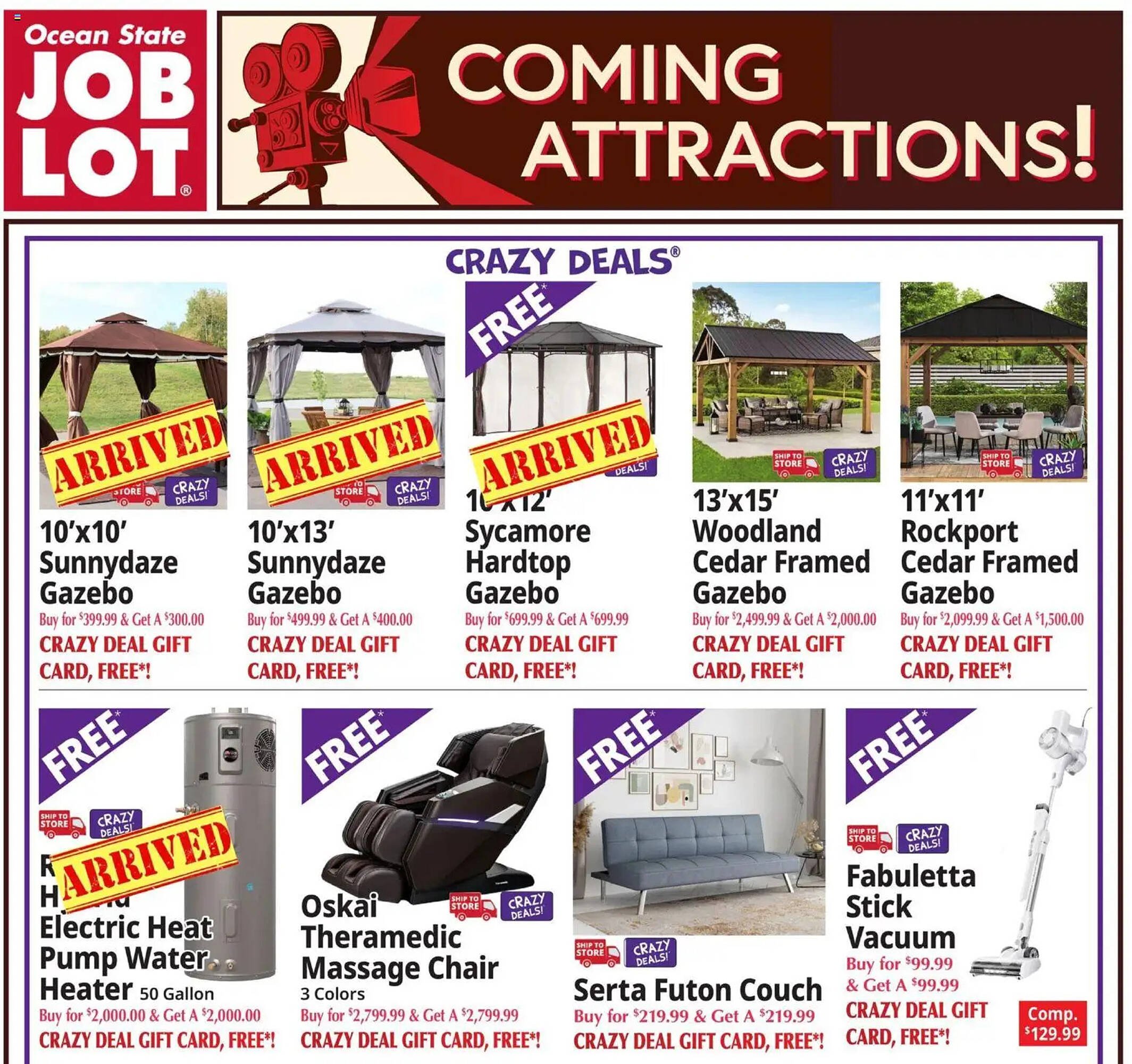 Ocean State Job Lot flyer