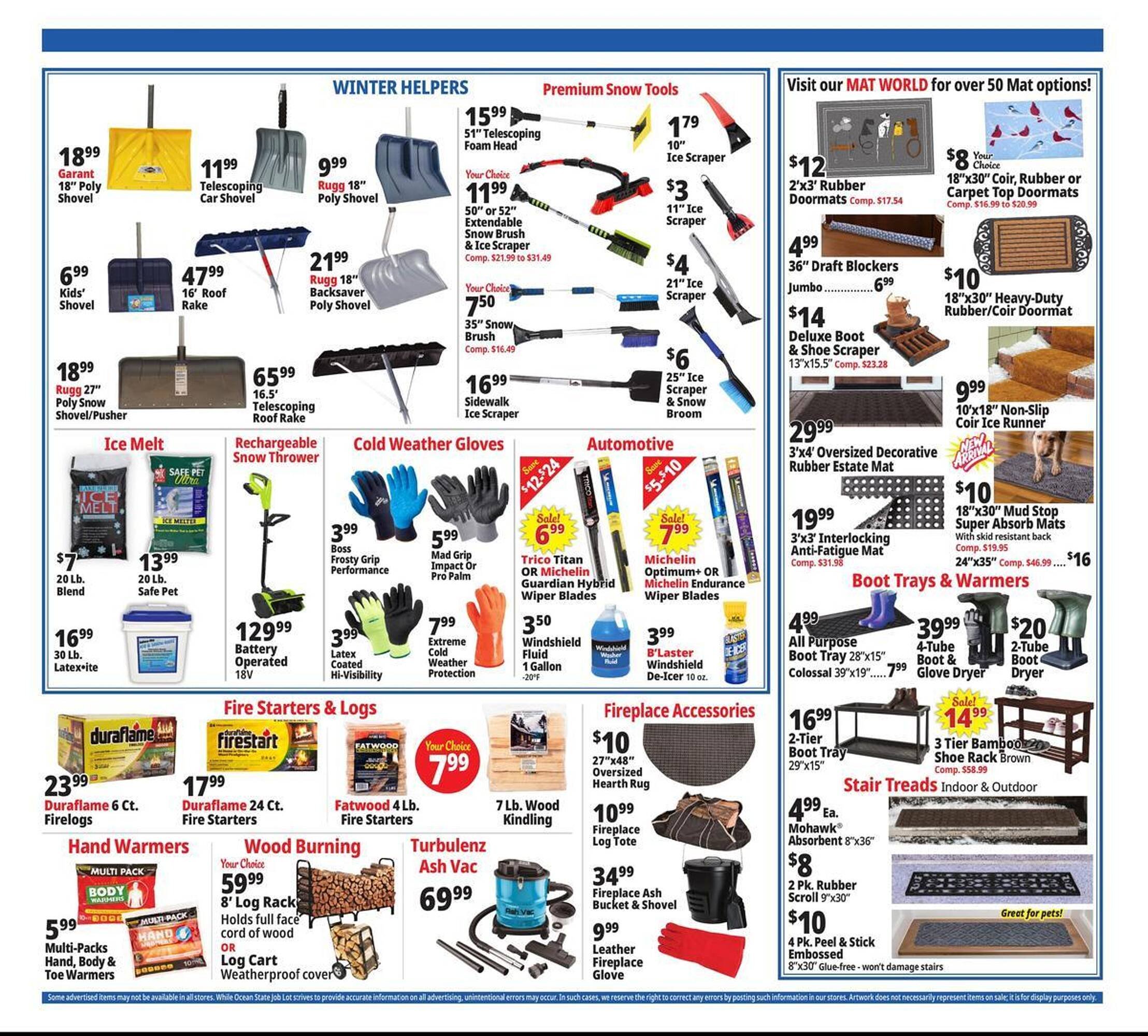 Ocean State Job Lot flyer