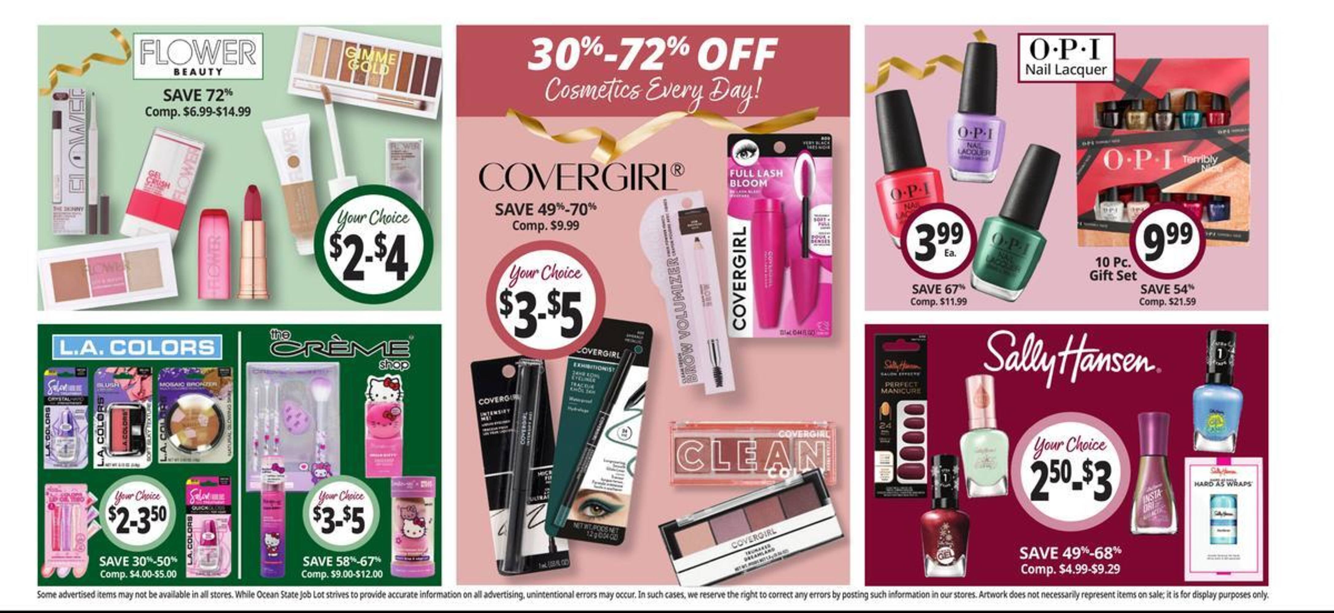 Ocean State Job Lot flyer