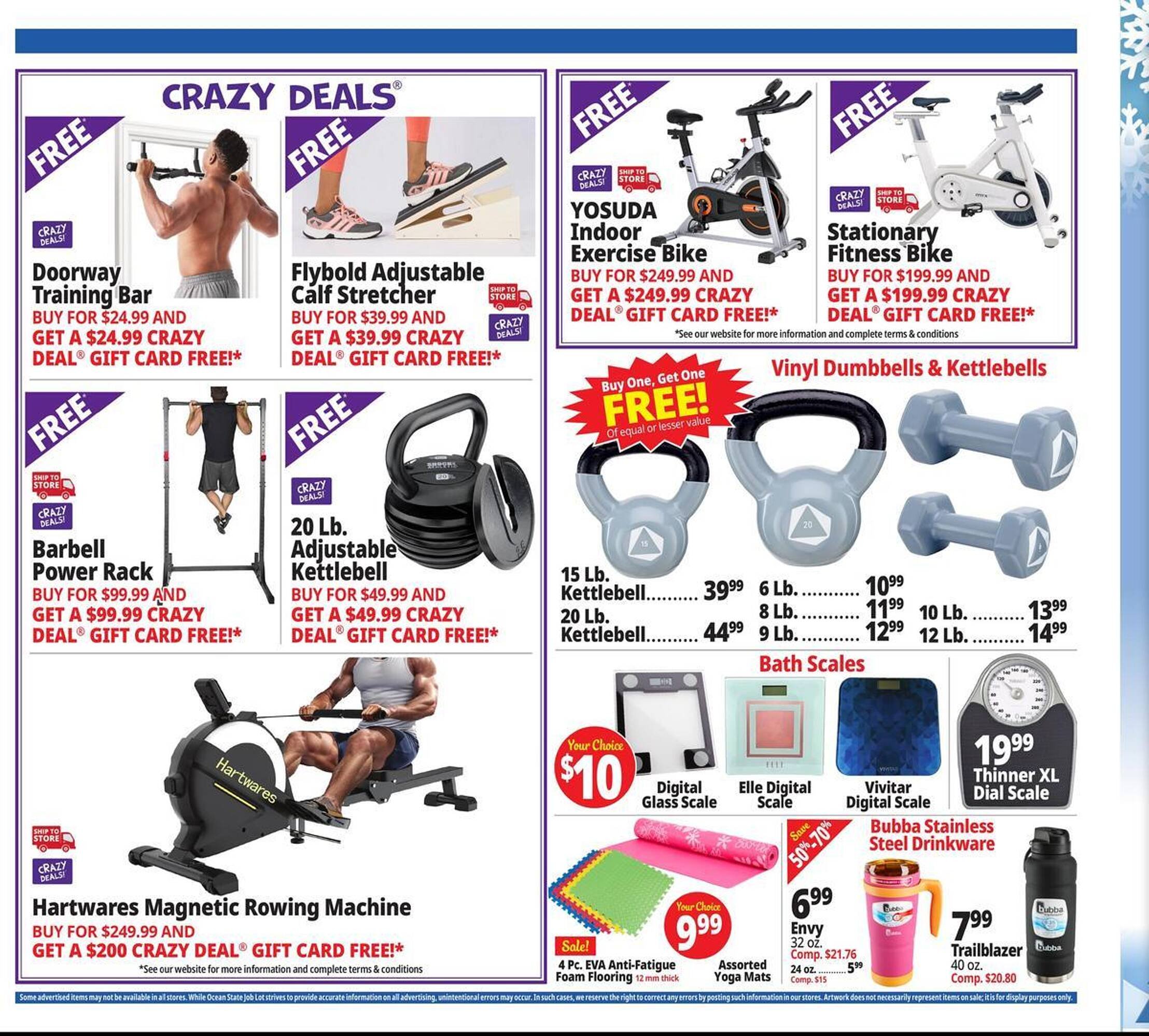 Ocean State Job Lot flyer