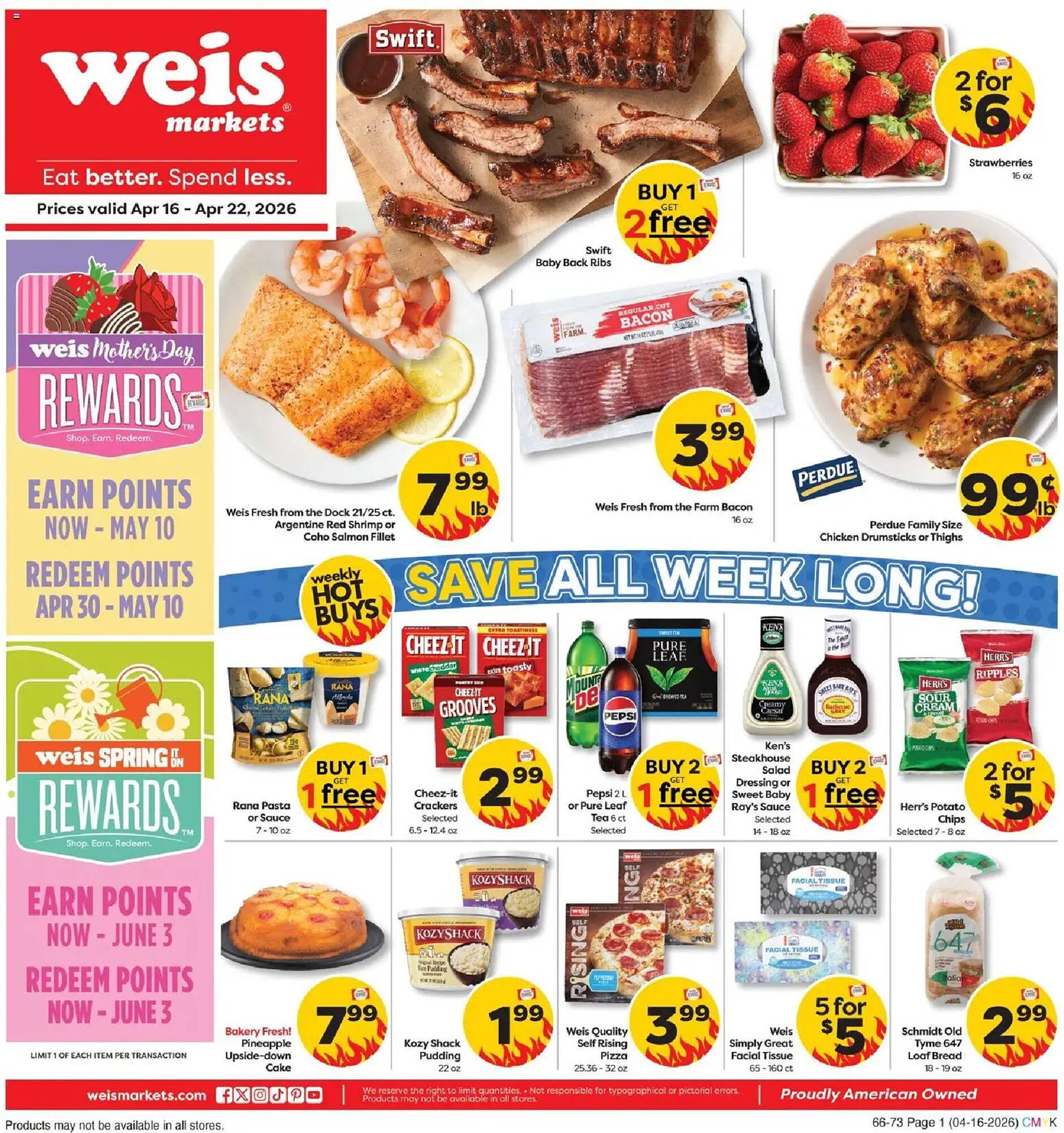 Weis Markets weekly ad