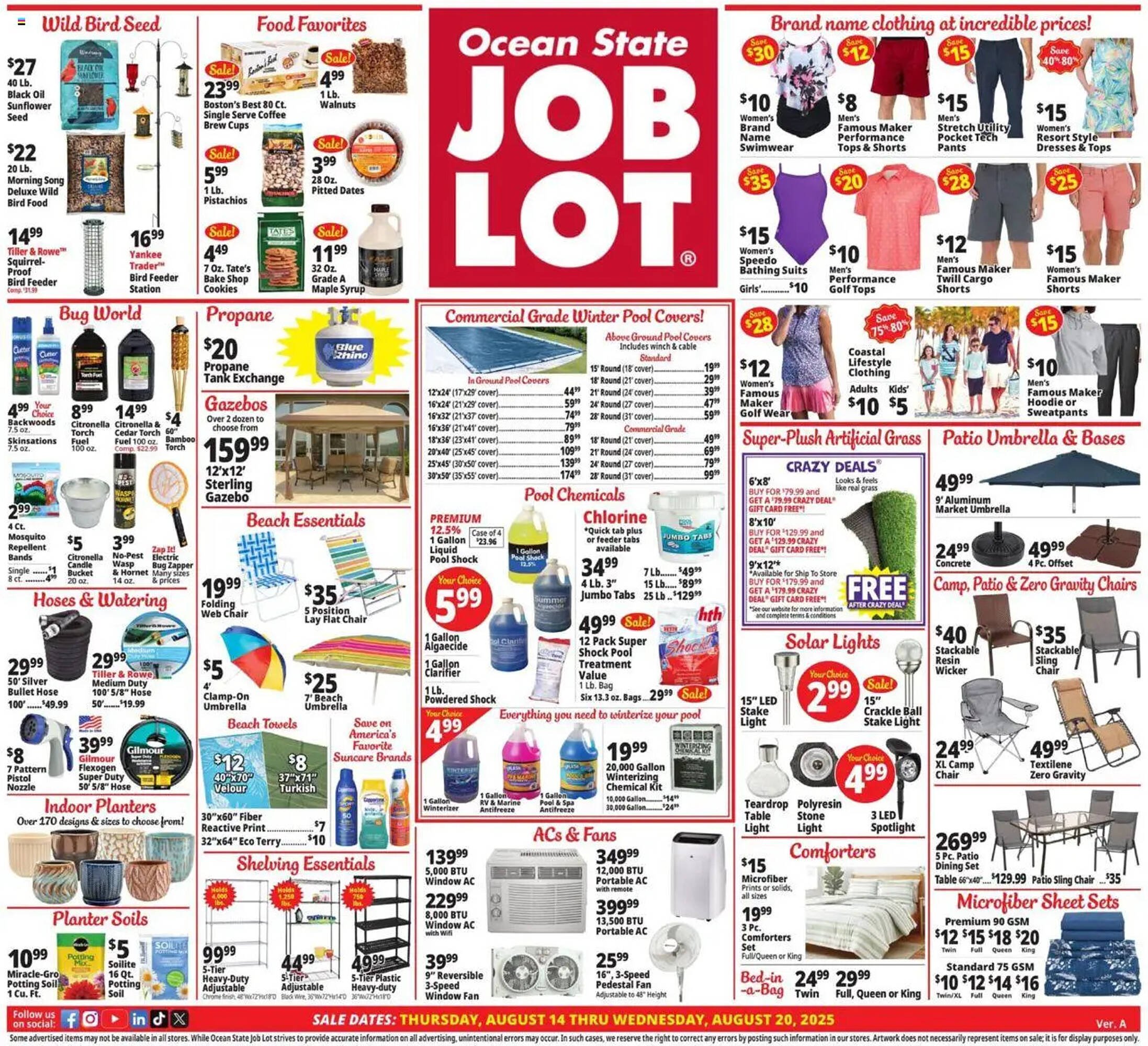 Ocean State Job Lot Weekly Ad (2025-08-14 - 2025-08-21) | 1