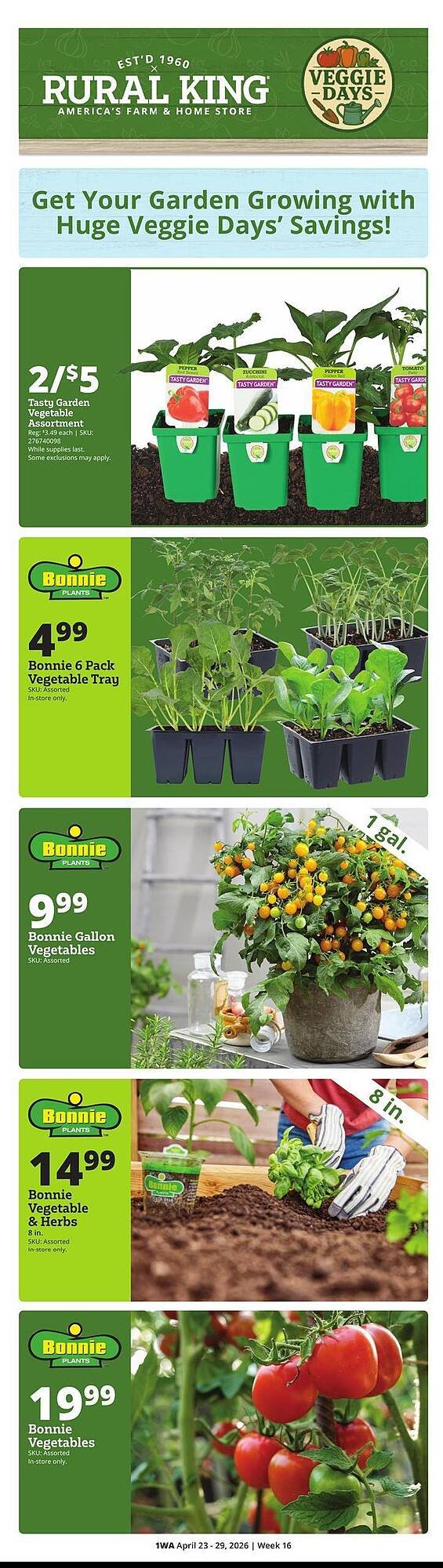 Rural King weekly ad