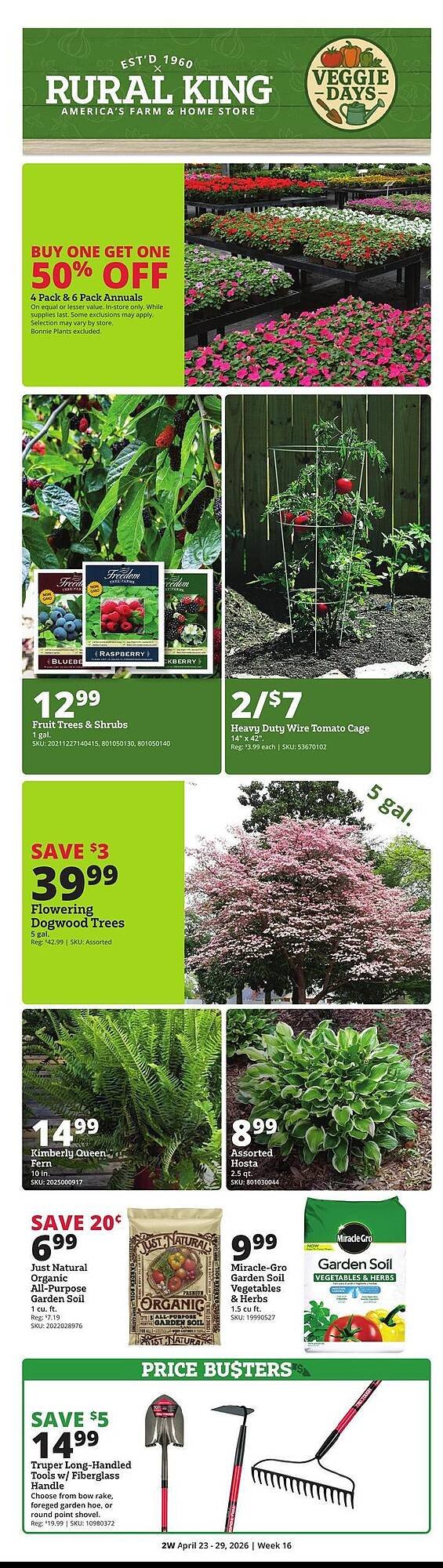 Rural King weekly ad