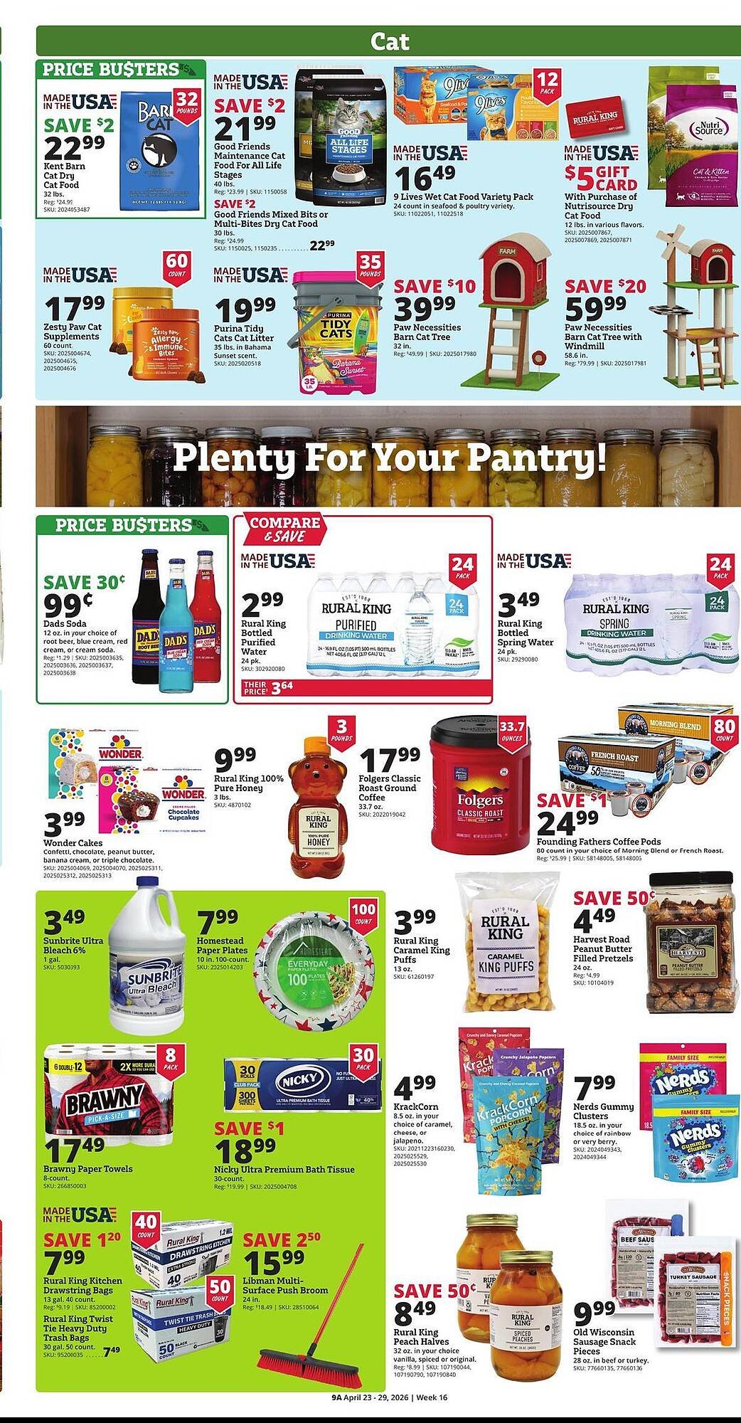 Rural King weekly ad