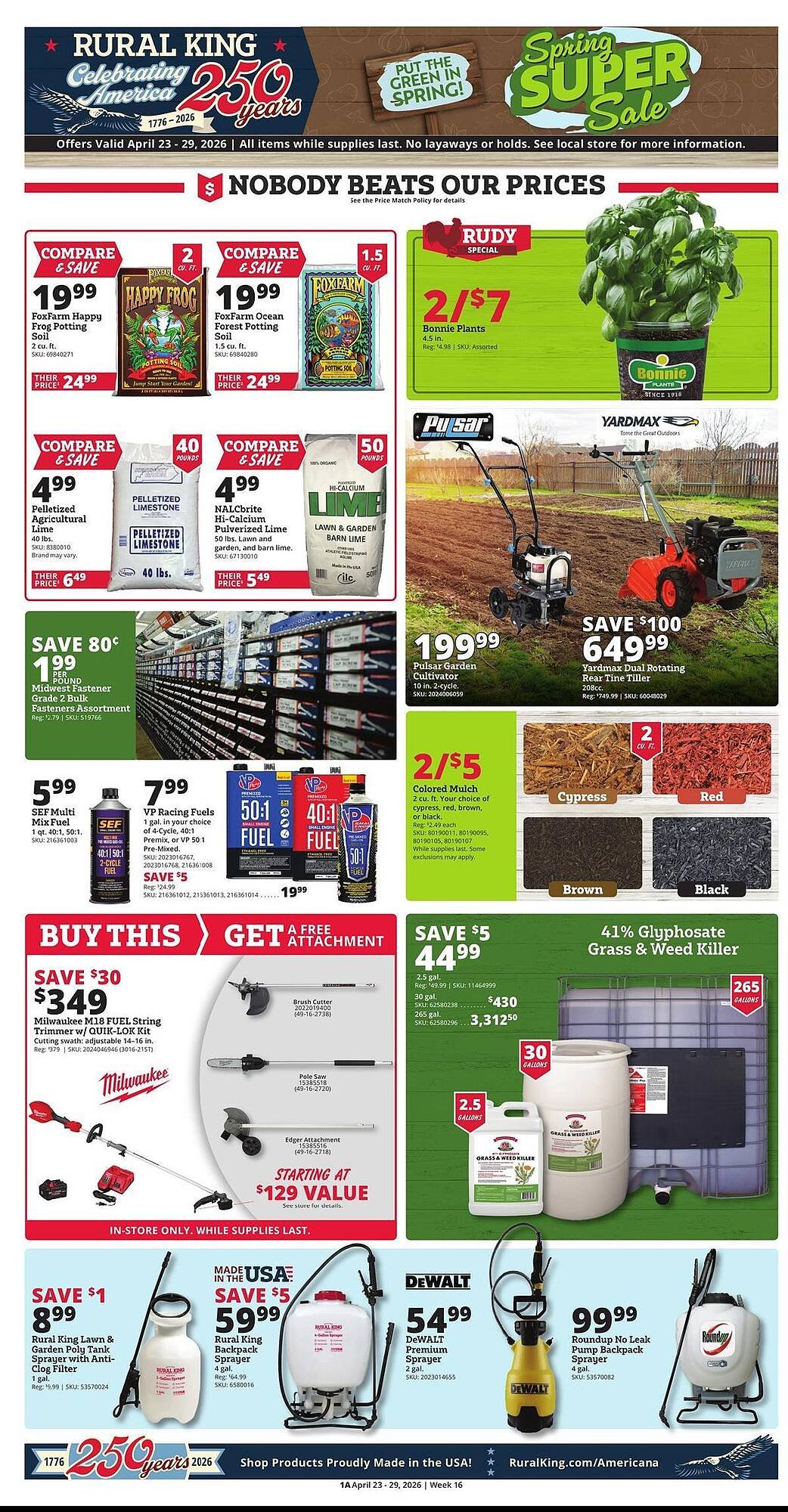 Rural King weekly ad