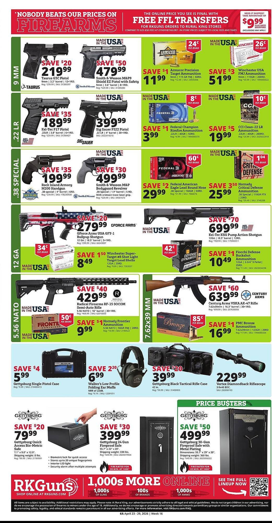 Rural King weekly ad