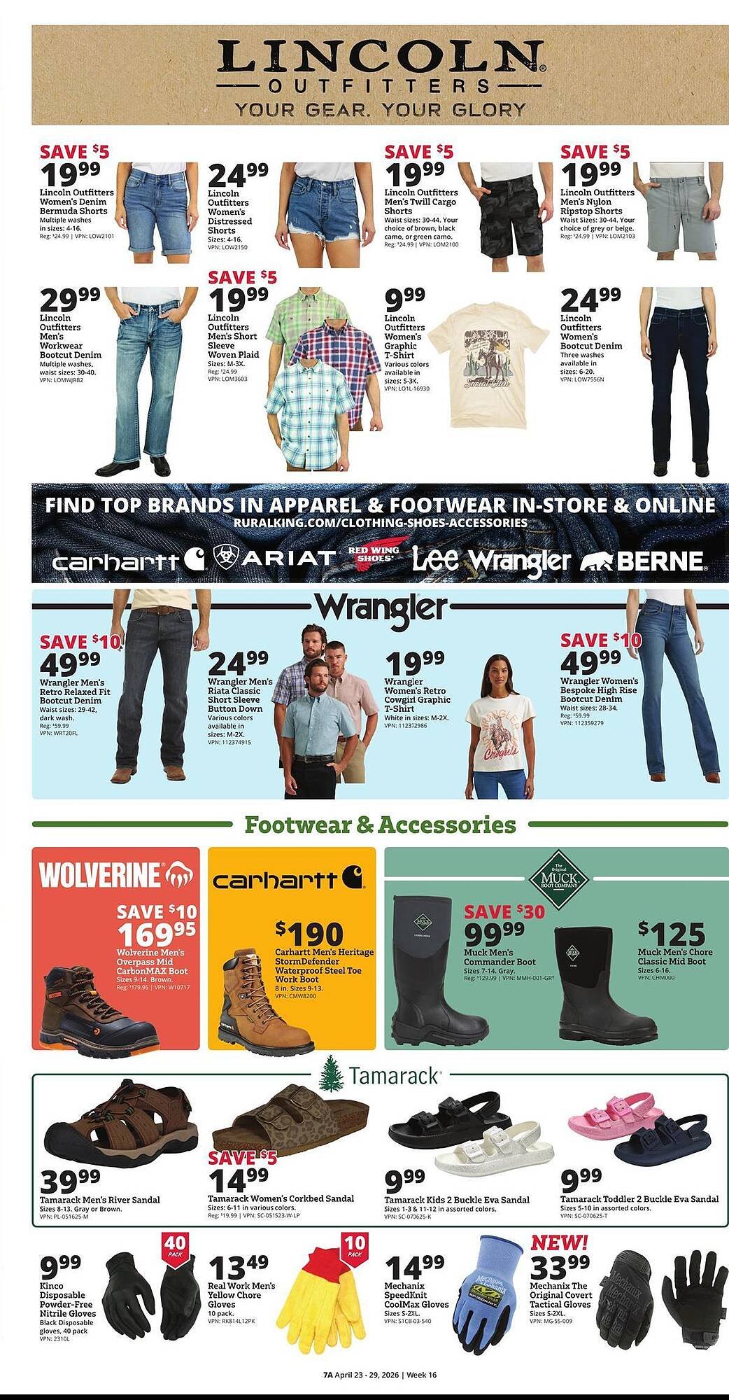 Rural King weekly ad