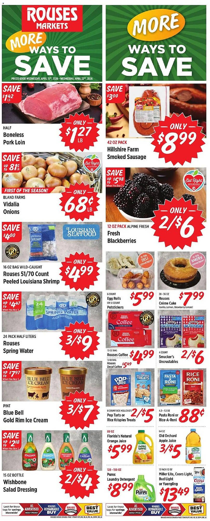 Rouses weekly ad