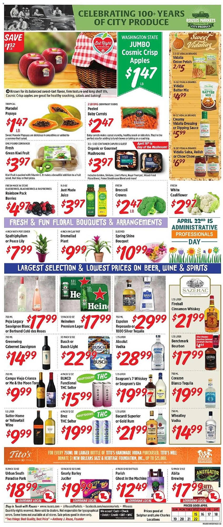 Rouses weekly ad
