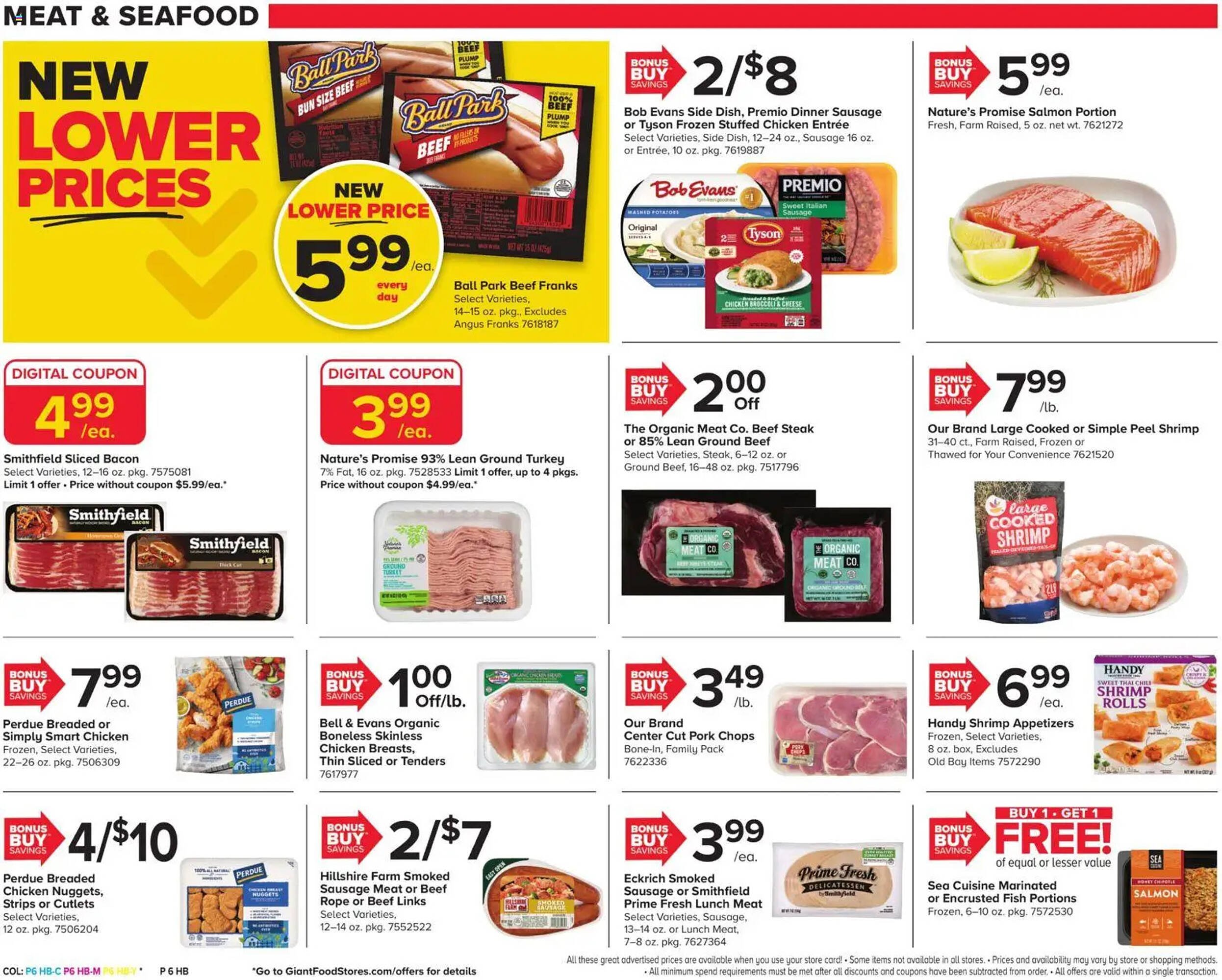 GIANT weekly ad