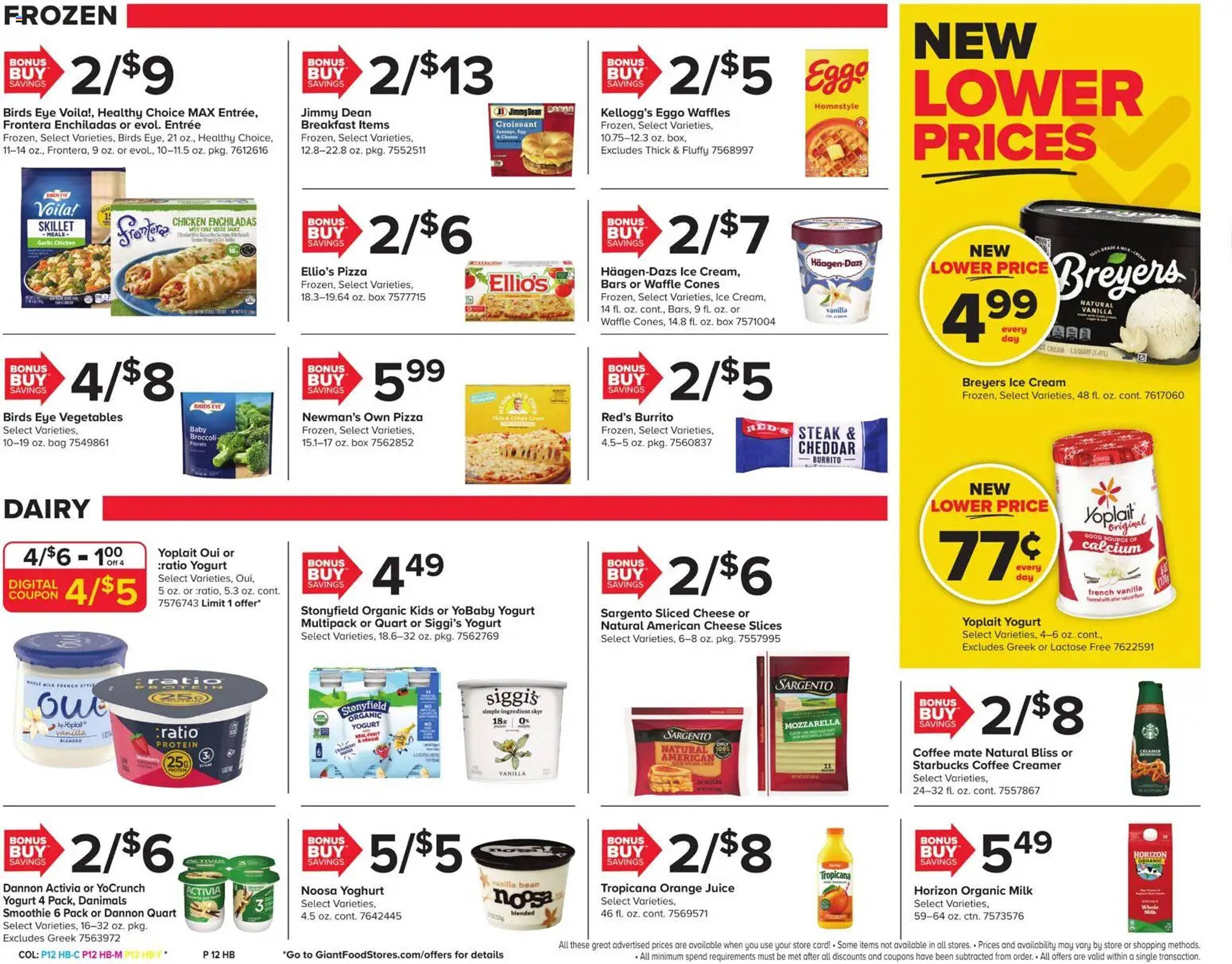 GIANT weekly ad