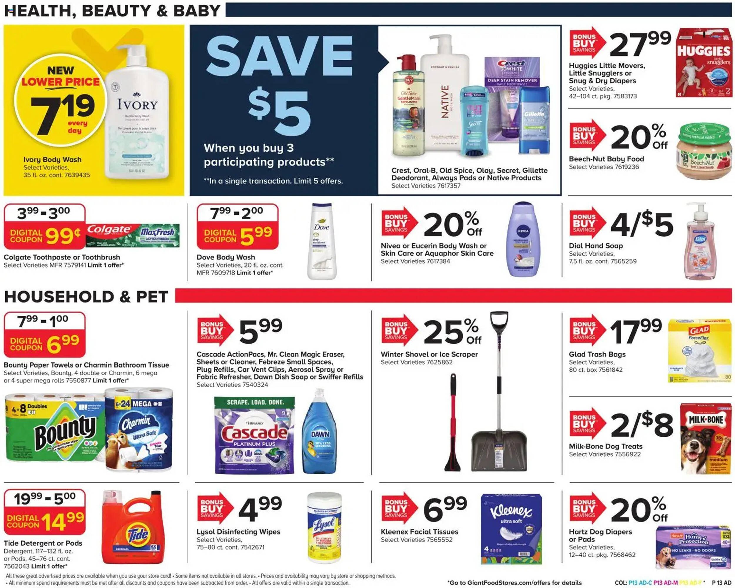 GIANT weekly ad