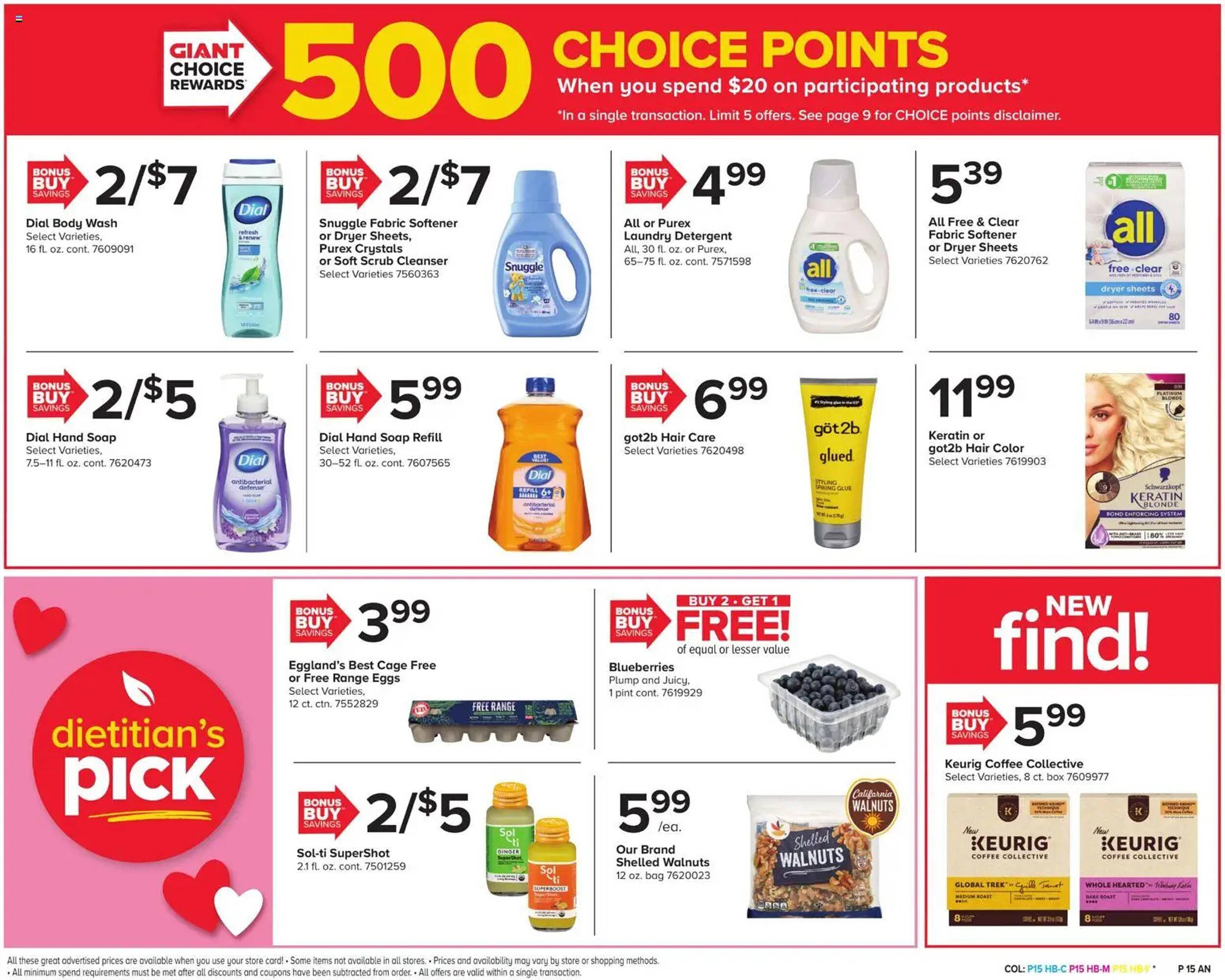 GIANT weekly ad