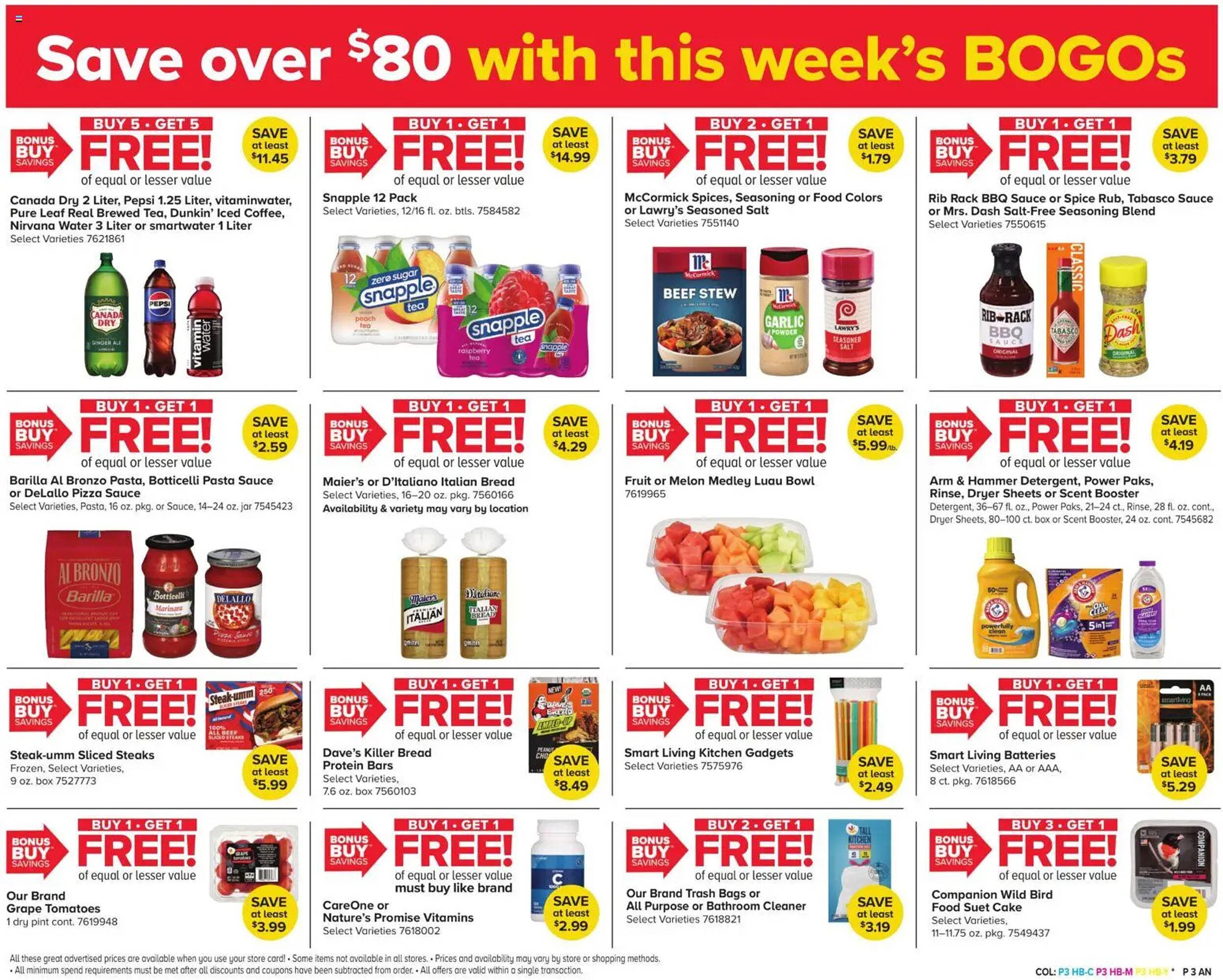 GIANT weekly ad