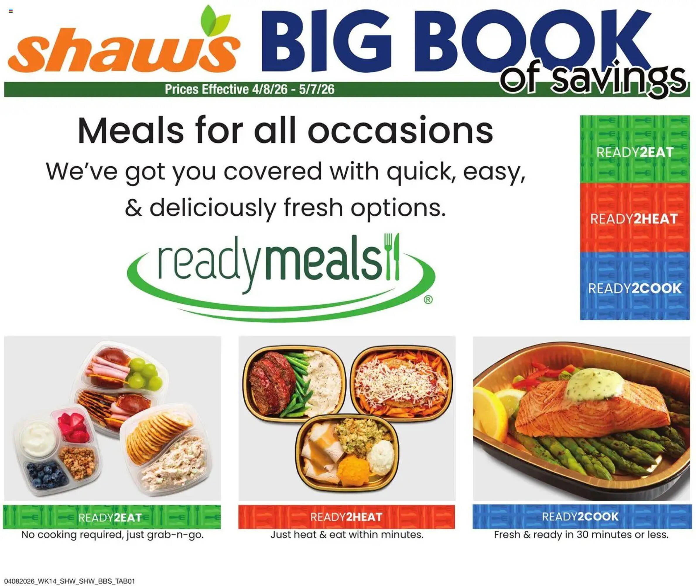 Shaw's flyer