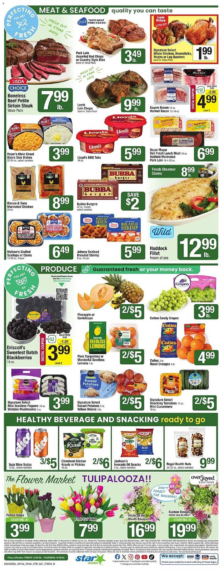 Star Market weekly ad