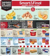 Smart &amp; Final weekly ad