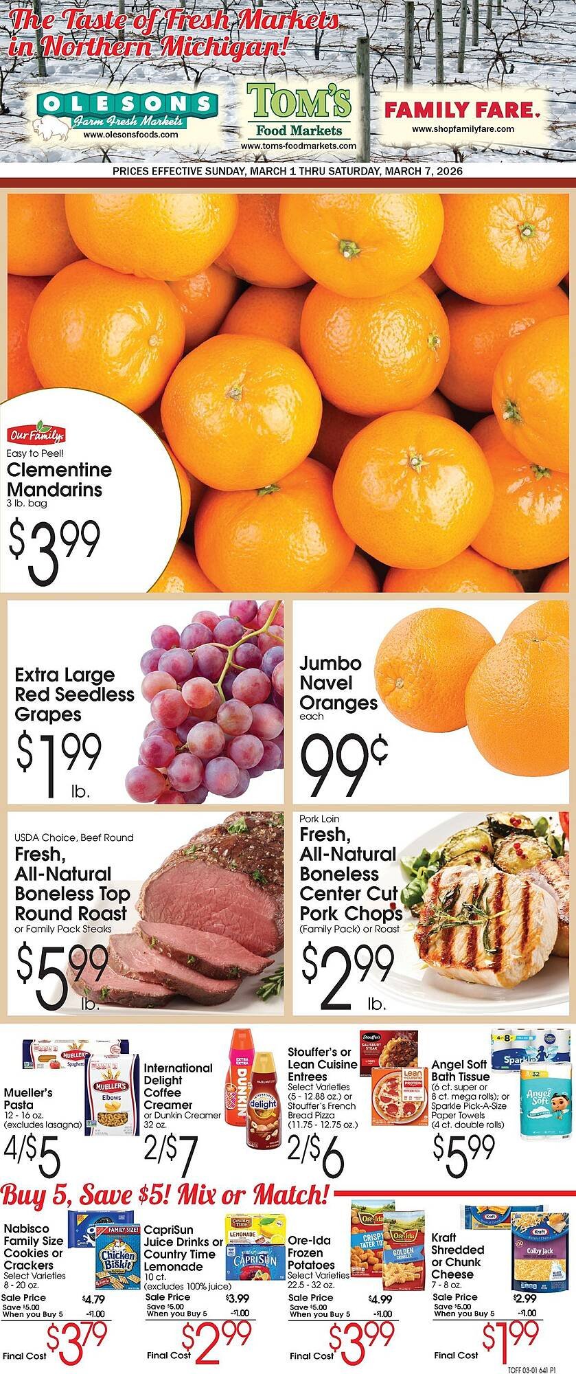 Family Fare weekly ad