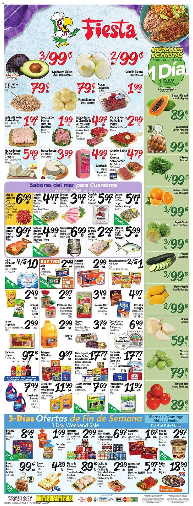 Fiesta Mart weekly ad